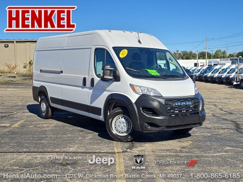 2025 RAM ProMaster 2500 Cargo Van Tradesman High Roof 159' WB w/Pass Seat
