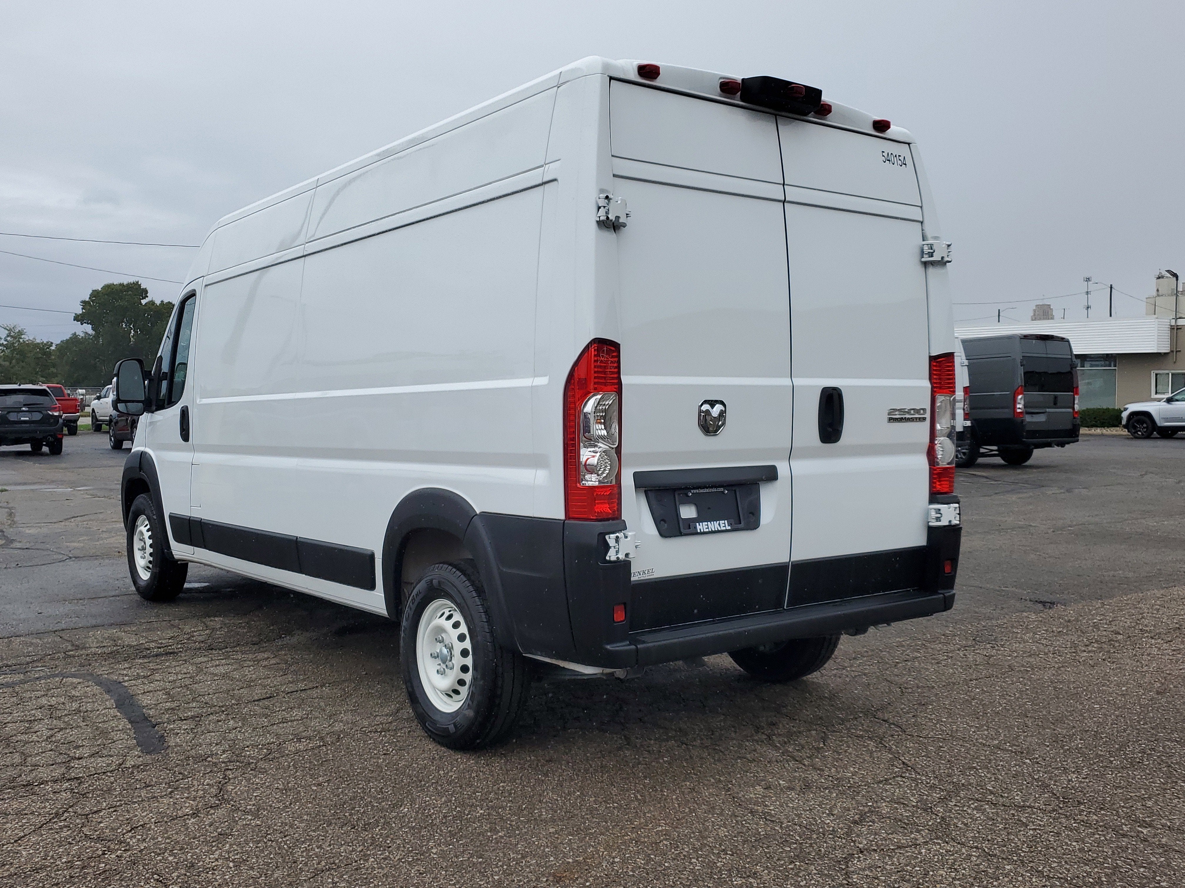 2025 RAM ProMaster 2500 Cargo Van Tradesman High Roof 159' WB w/Pass Seat