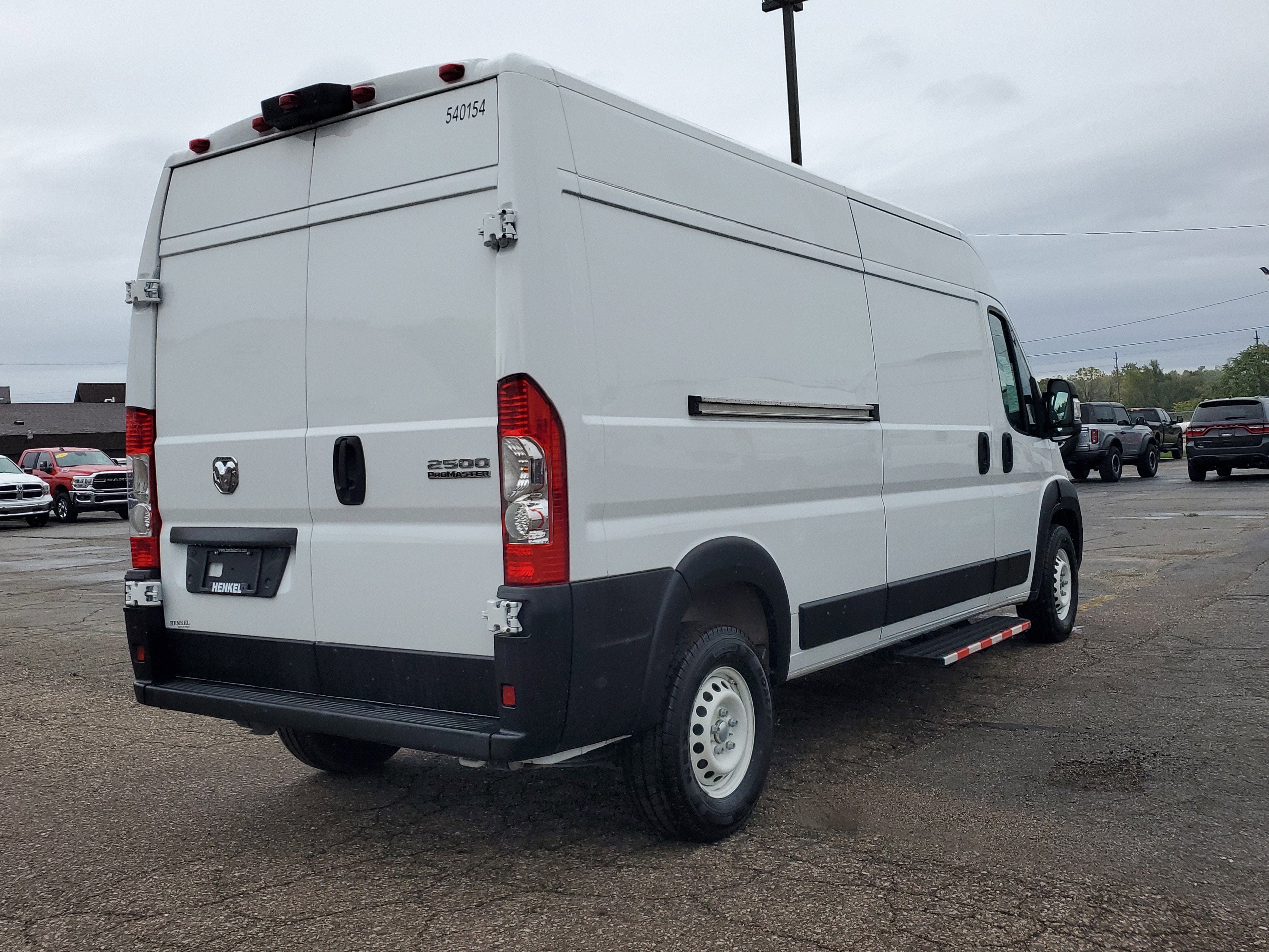 2025 RAM ProMaster 2500 Cargo Van Tradesman High Roof 159' WB w/Pass Seat