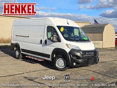 2025 RAM ProMaster 2500 Cargo Van Tradesman High Roof 159' WB w/Pass Seat