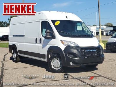 2025 RAM ProMaster 2500 Cargo Van Tradesman High Roof 159' WB w/Pass Seat