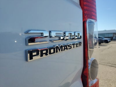 2025 RAM ProMaster 2500 Cargo Van Tradesman High Roof 159' WB w/Pass Seat