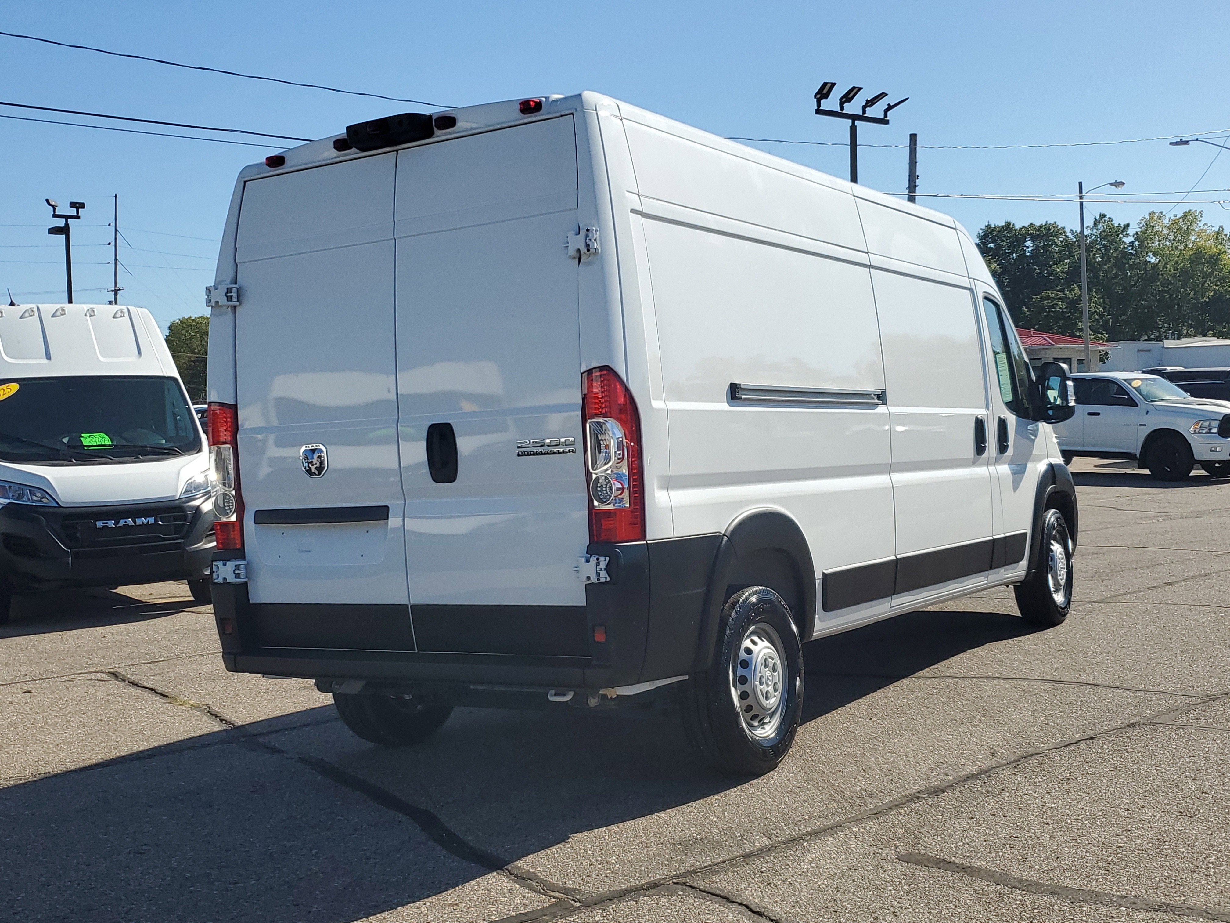 2025 RAM ProMaster 2500 Cargo Van Tradesman High Roof 159' WB w/Pass Seat
