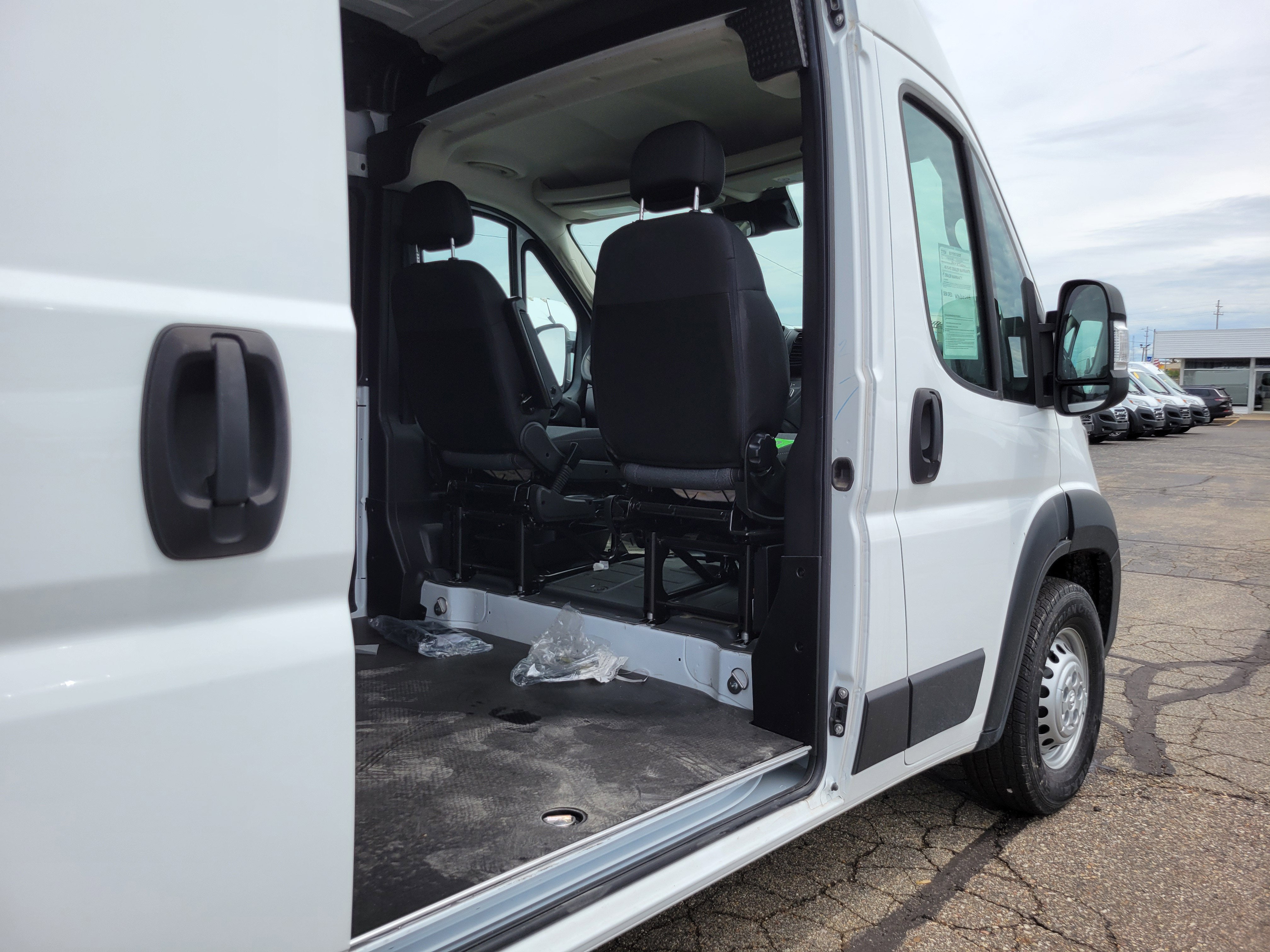 2025 RAM ProMaster 2500 Cargo Van Tradesman High Roof 159' WB w/Pass Seat