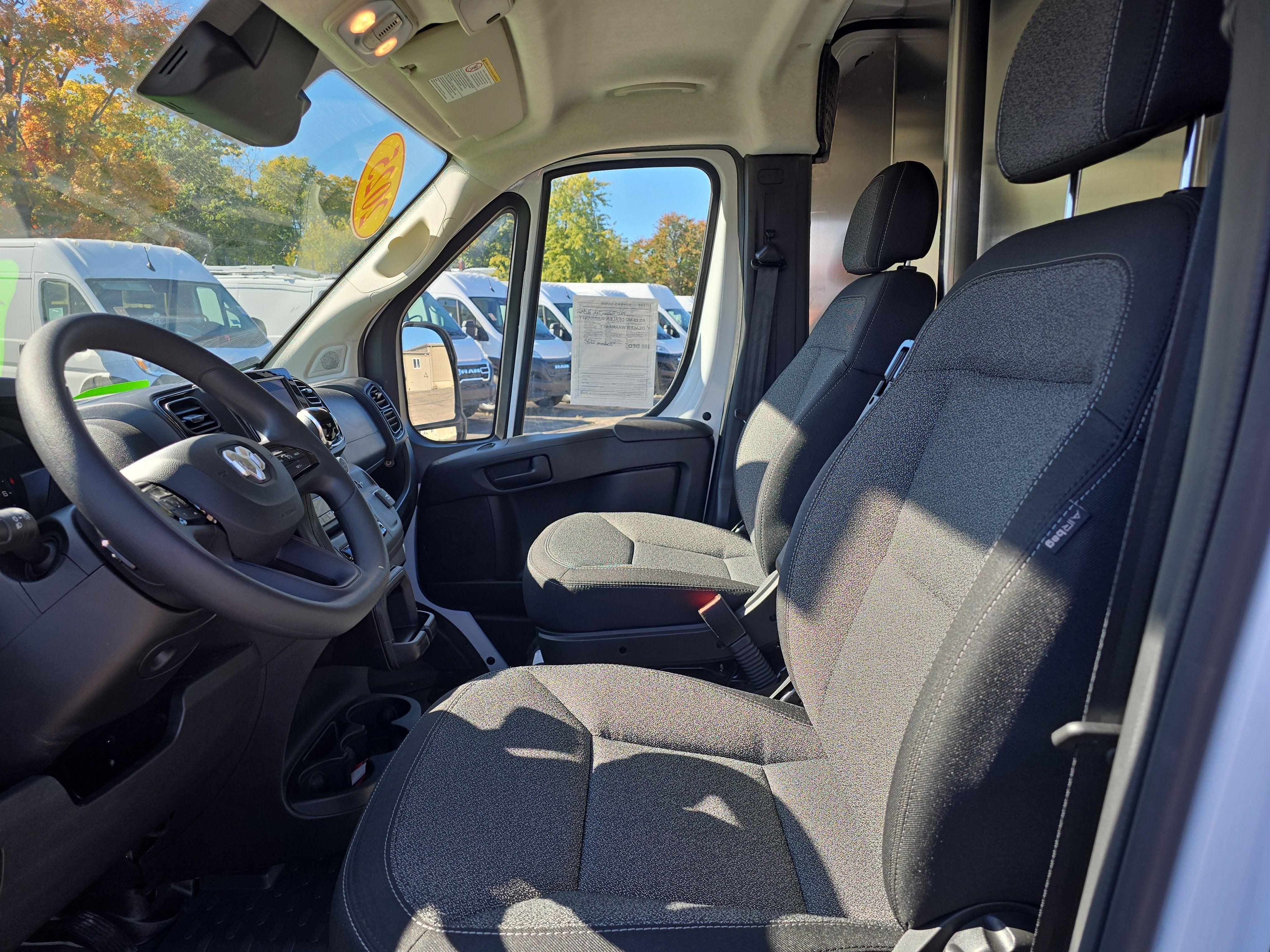 2025 RAM ProMaster 2500 Cargo Van Tradesman High Roof 159' WB w/Pass Seat