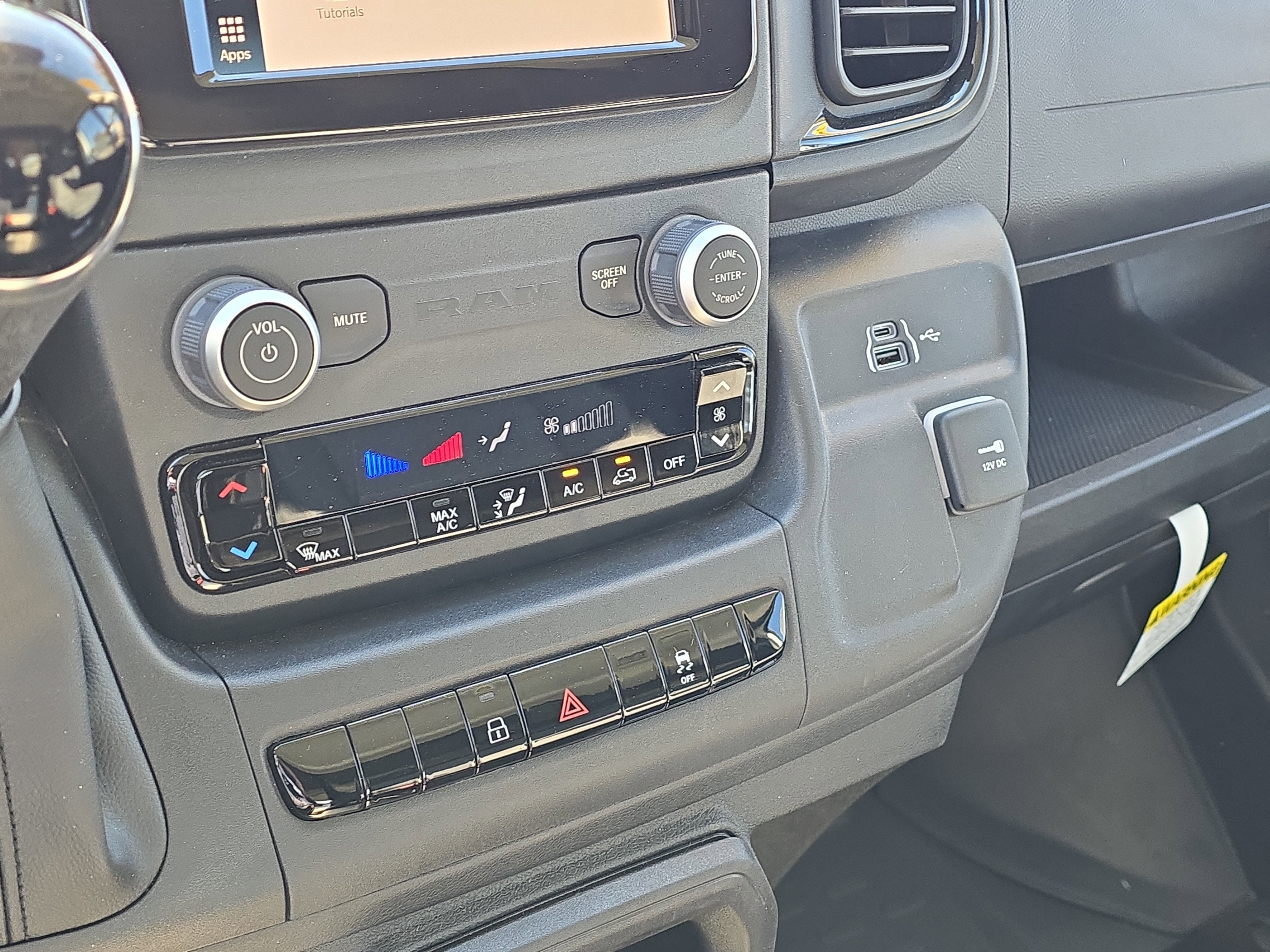 2025 RAM ProMaster 2500 Cargo Van Tradesman High Roof 159' WB w/Pass Seat