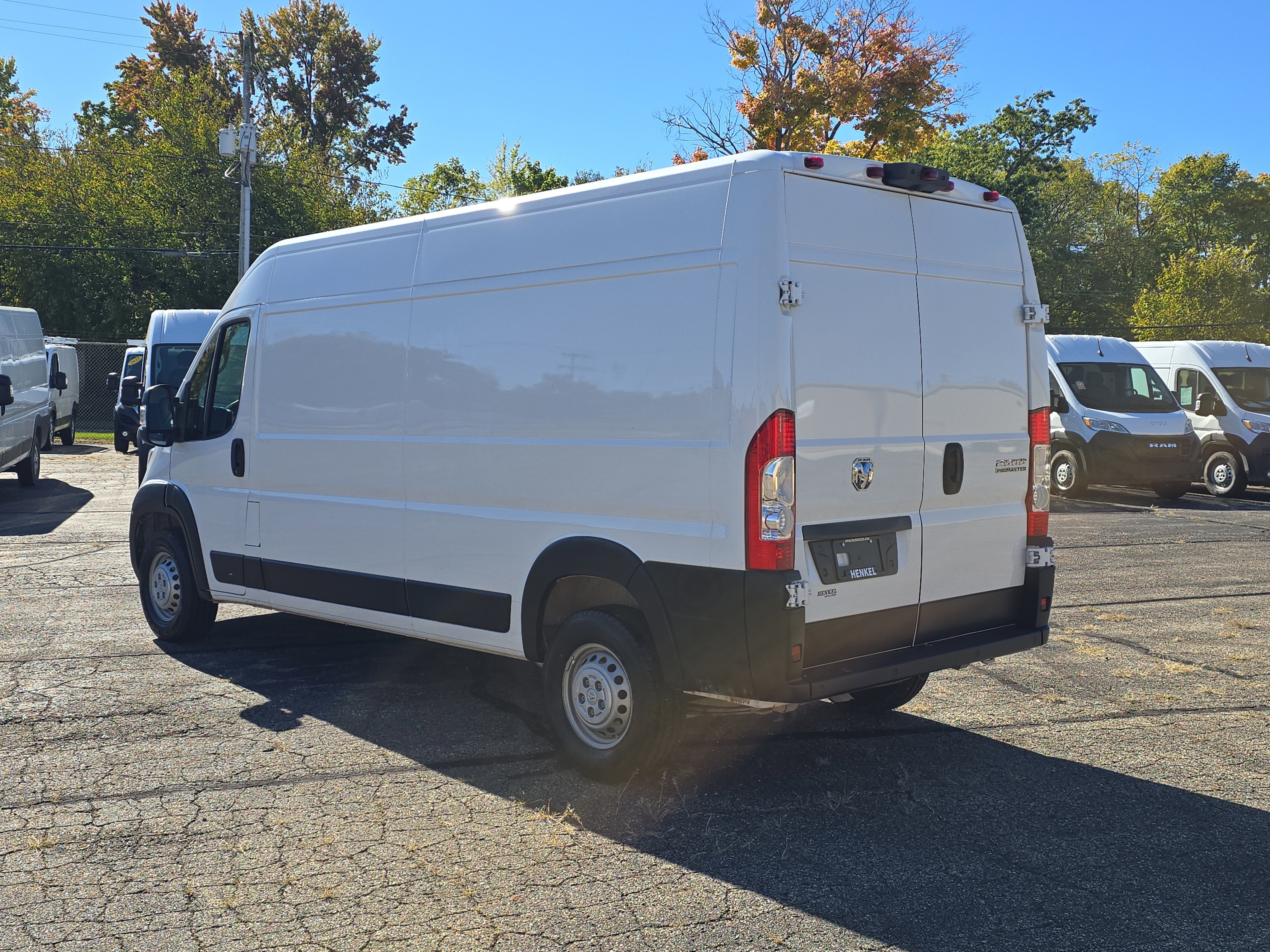 2025 RAM ProMaster 2500 Cargo Van Tradesman High Roof 159' WB w/Pass Seat