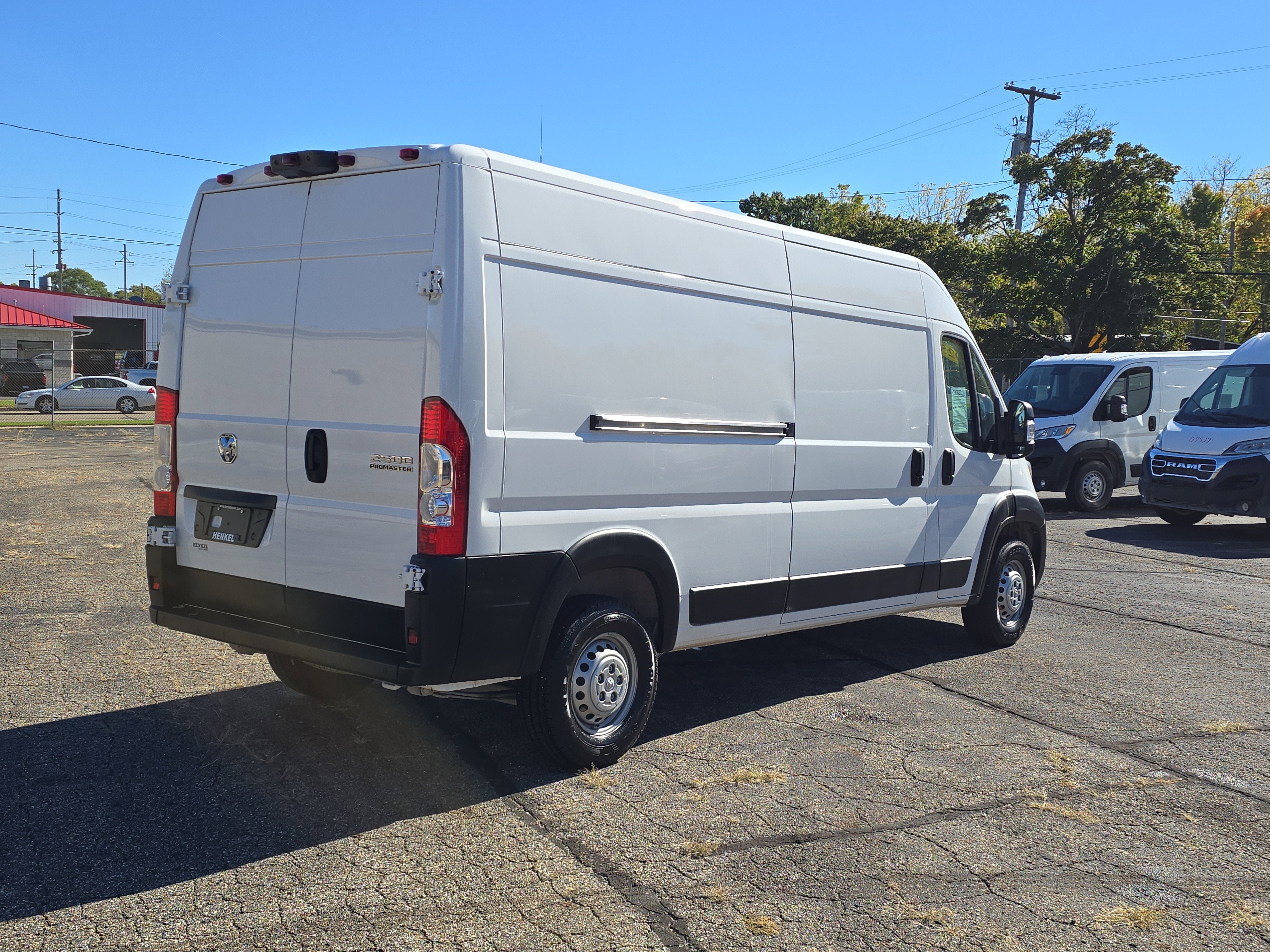 2025 RAM ProMaster 2500 Cargo Van Tradesman High Roof 159' WB w/Pass Seat
