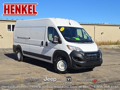 2025 RAM ProMaster 2500 Cargo Van Tradesman High Roof 159' WB w/Pass Seat