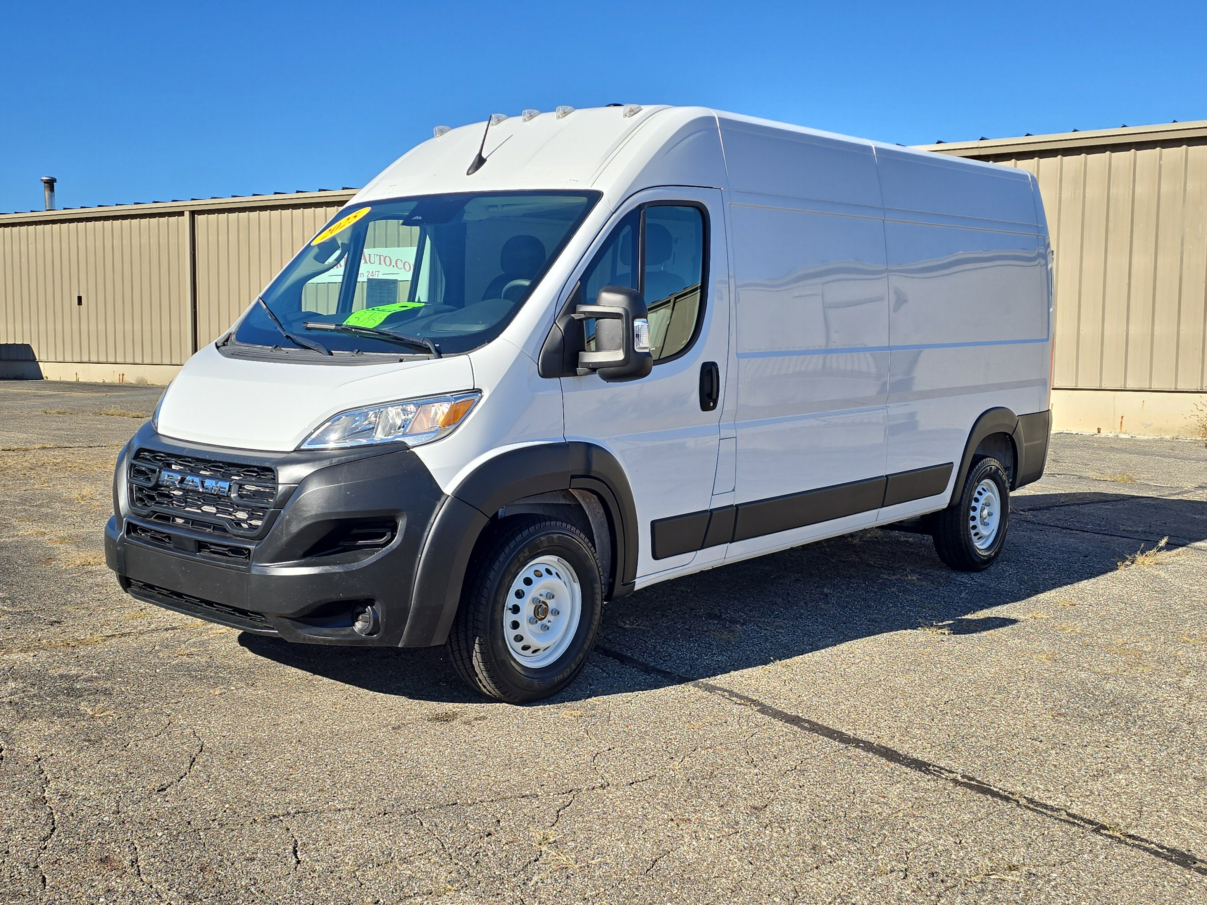 2025 RAM ProMaster 2500 Cargo Van Tradesman High Roof 159' WB w/Pass Seat