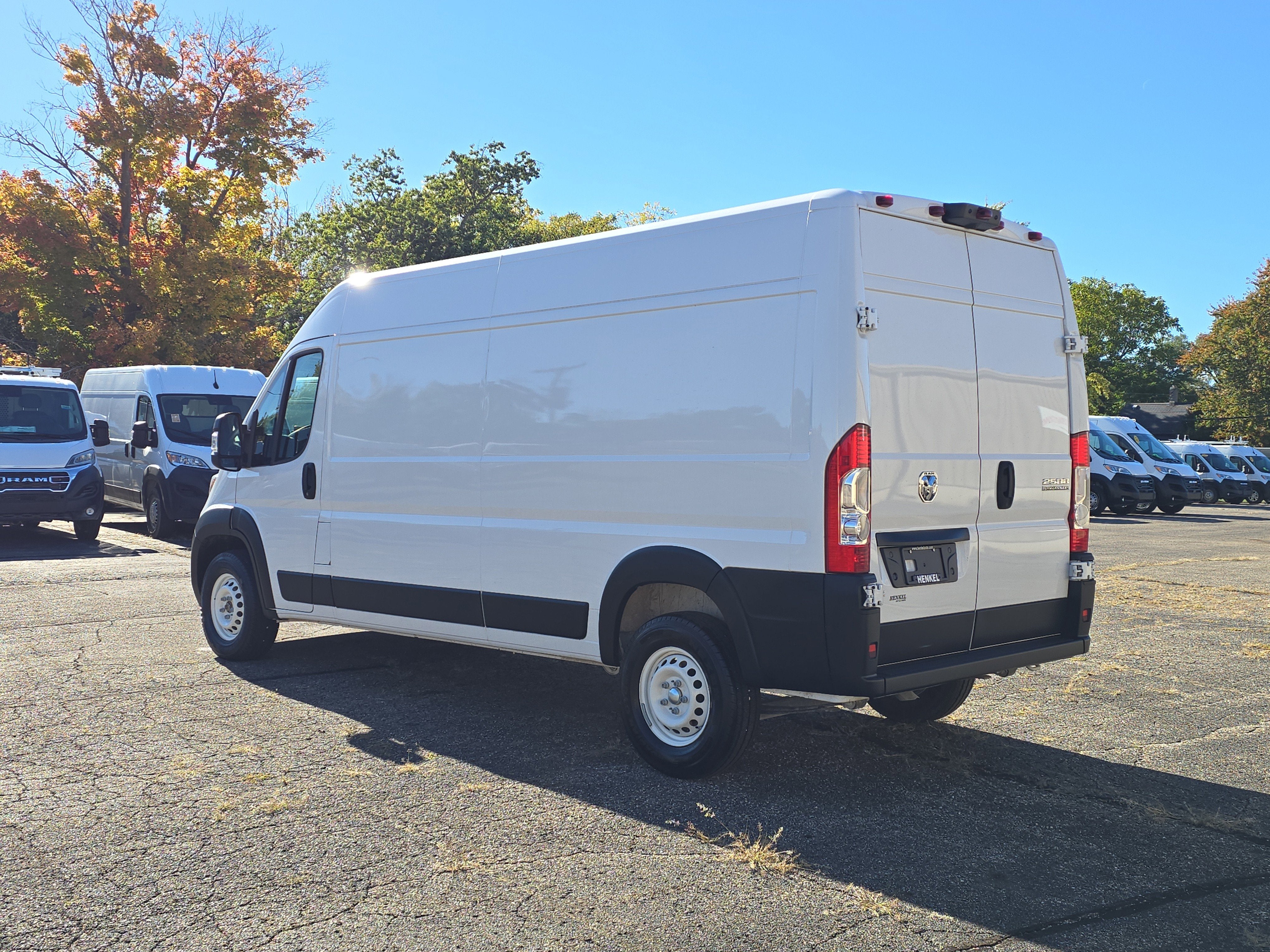 2025 RAM ProMaster 2500 Cargo Van Tradesman High Roof 159' WB w/Pass Seat