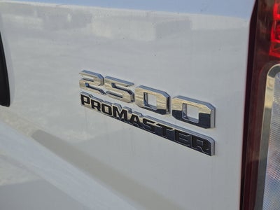 2025 RAM ProMaster 2500 Cargo Van Tradesman High Roof 159' WB w/Pass Seat