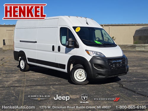 2025 RAM ProMaster 2500 Cargo Van Tradesman High Roof 159' WB w/Pass Seat