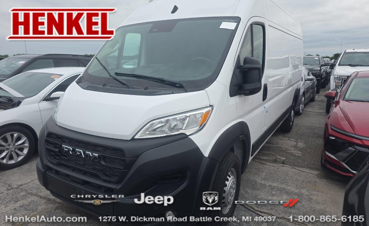 2024 RAM ProMaster 2500 Cargo Van Tradesman High Roof 159' WB w/Pass Seat