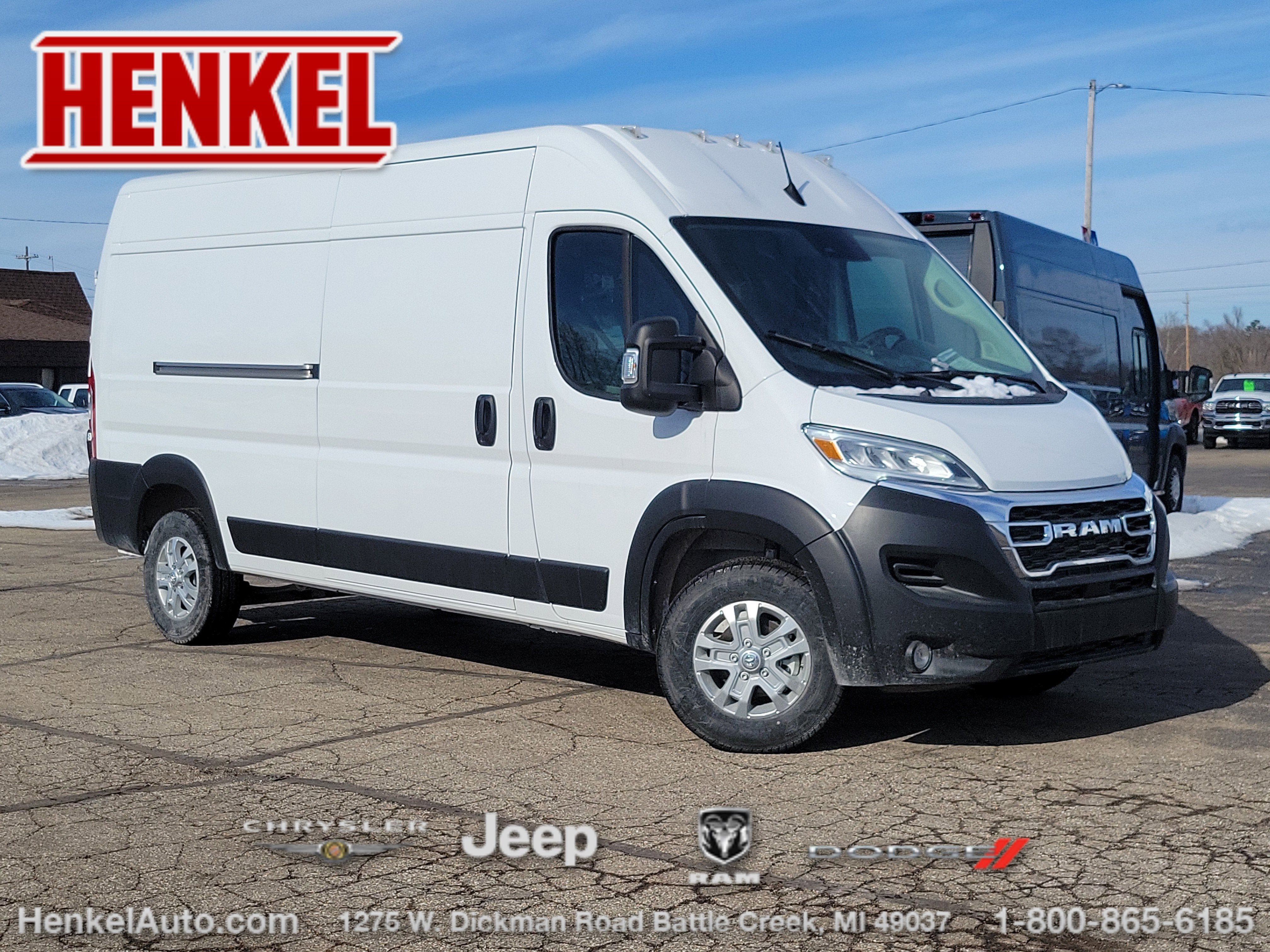2025 RAM ProMaster 2500 Cargo Van SLT High Roof 159' WB