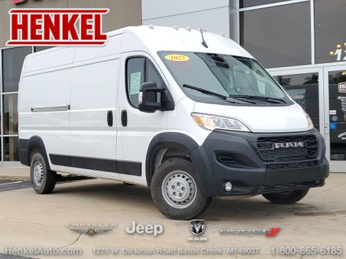 2025 RAM ProMaster 2500 Cargo Van Tradesman High Roof 159' WB w/Pass Seat