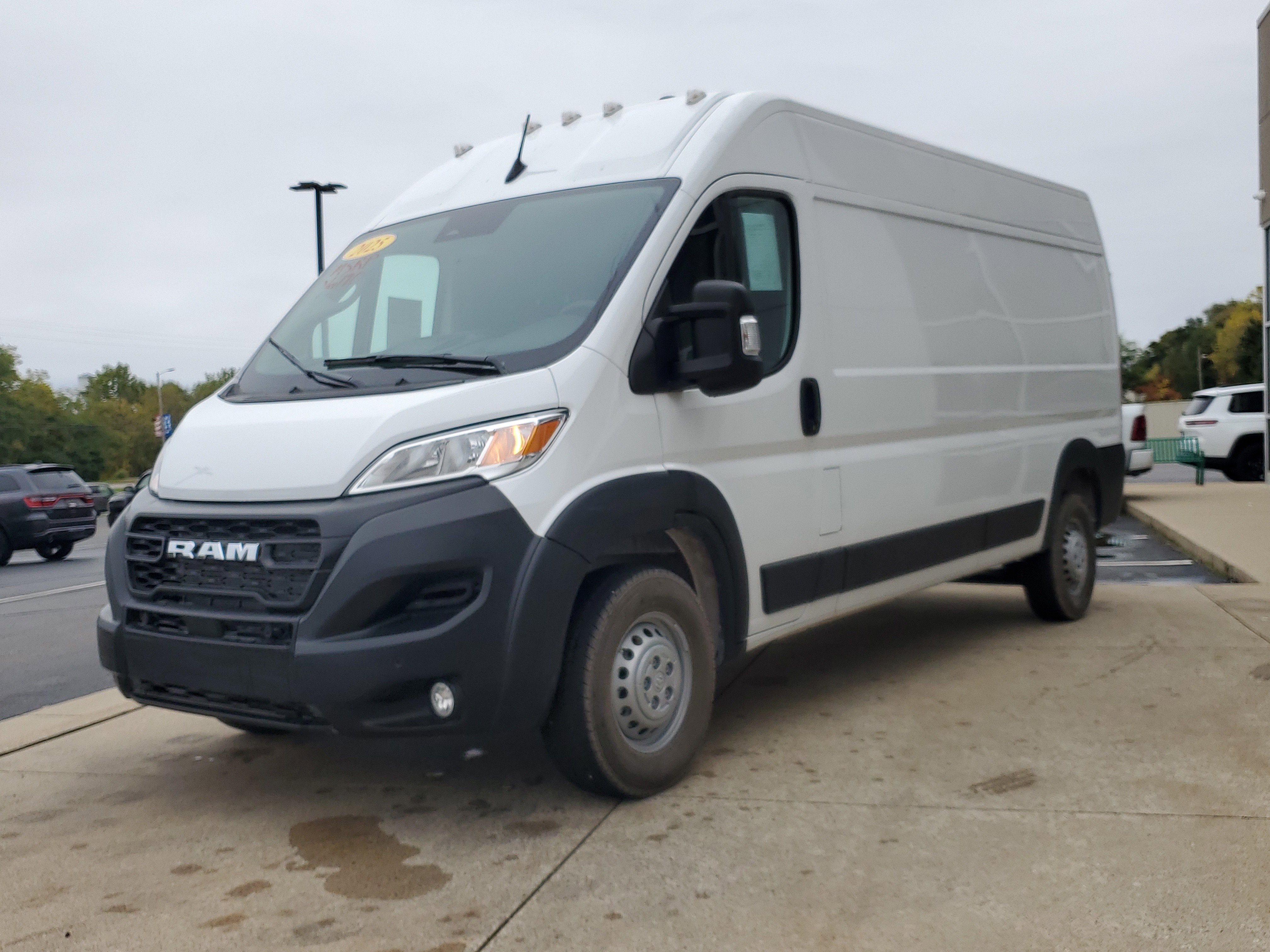 2025 RAM ProMaster 2500 Cargo Van Tradesman High Roof 159' WB w/Pass Seat