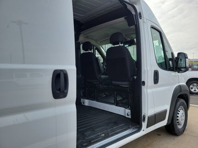 2025 RAM ProMaster 2500 Cargo Van Tradesman High Roof 159' WB w/Pass Seat