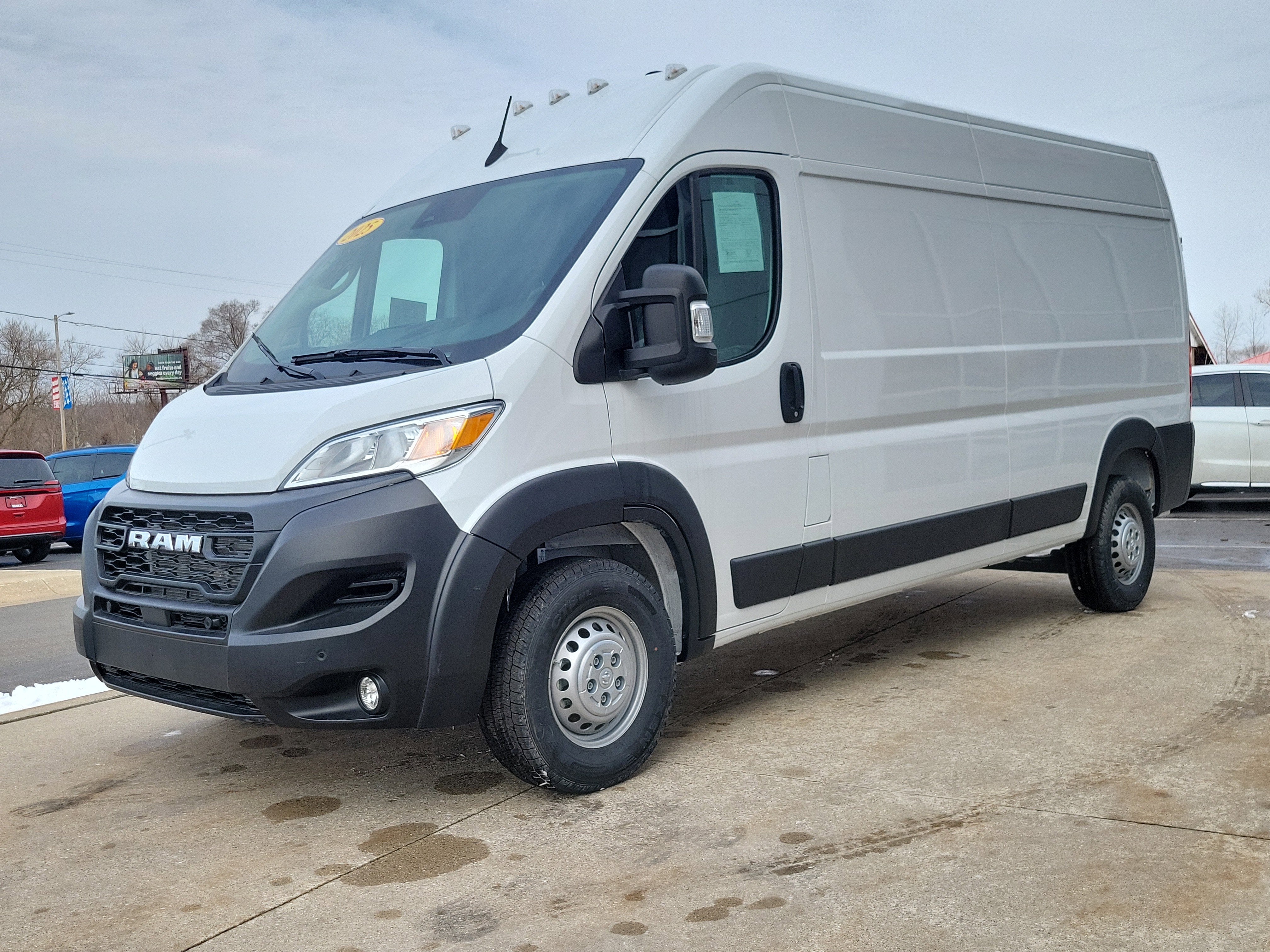 2025 RAM ProMaster 2500 Cargo Van Tradesman High Roof 159' WB w/Pass Seat