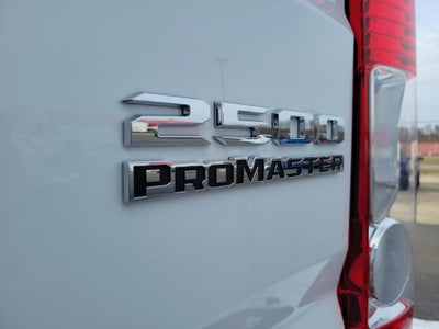 2025 RAM ProMaster 2500 Cargo Van Tradesman High Roof 159' WB w/Pass Seat