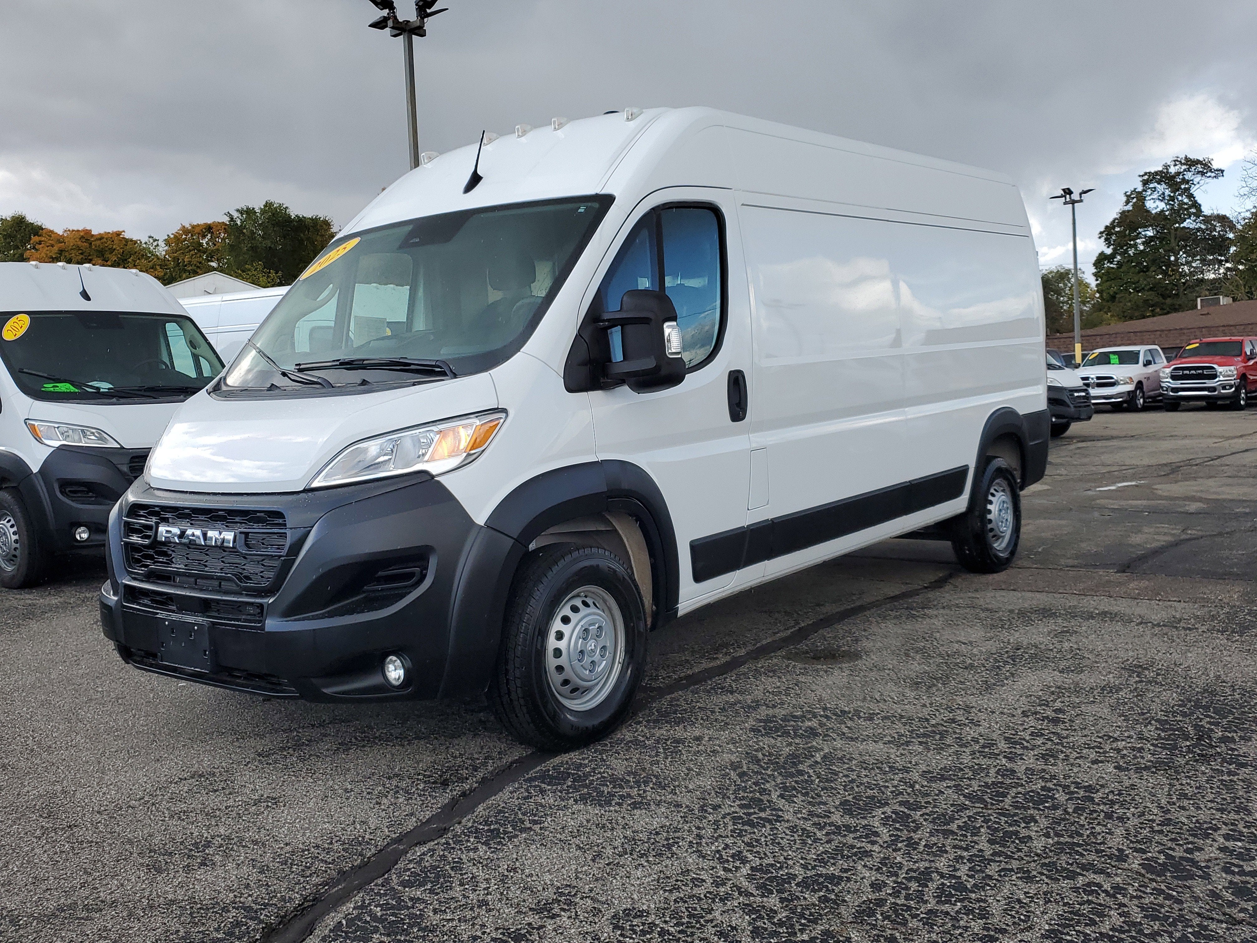 2025 RAM ProMaster 2500 Cargo Van Tradesman High Roof 159' WB w/Pass Seat