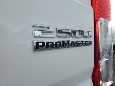 2025 RAM ProMaster 2500 Cargo Van Tradesman High Roof 159' WB w/Pass Seat