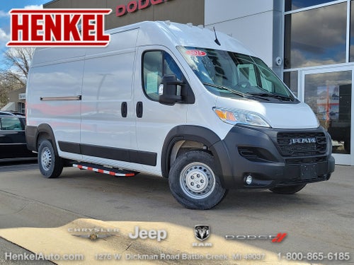 2025 RAM ProMaster 2500 Cargo Van Tradesman High Roof 159' WB w/Pass Seat