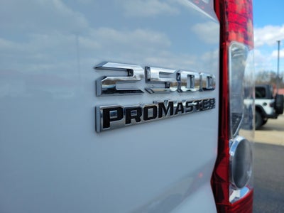 2025 RAM ProMaster 2500 Cargo Van Tradesman High Roof 159' WB w/Pass Seat