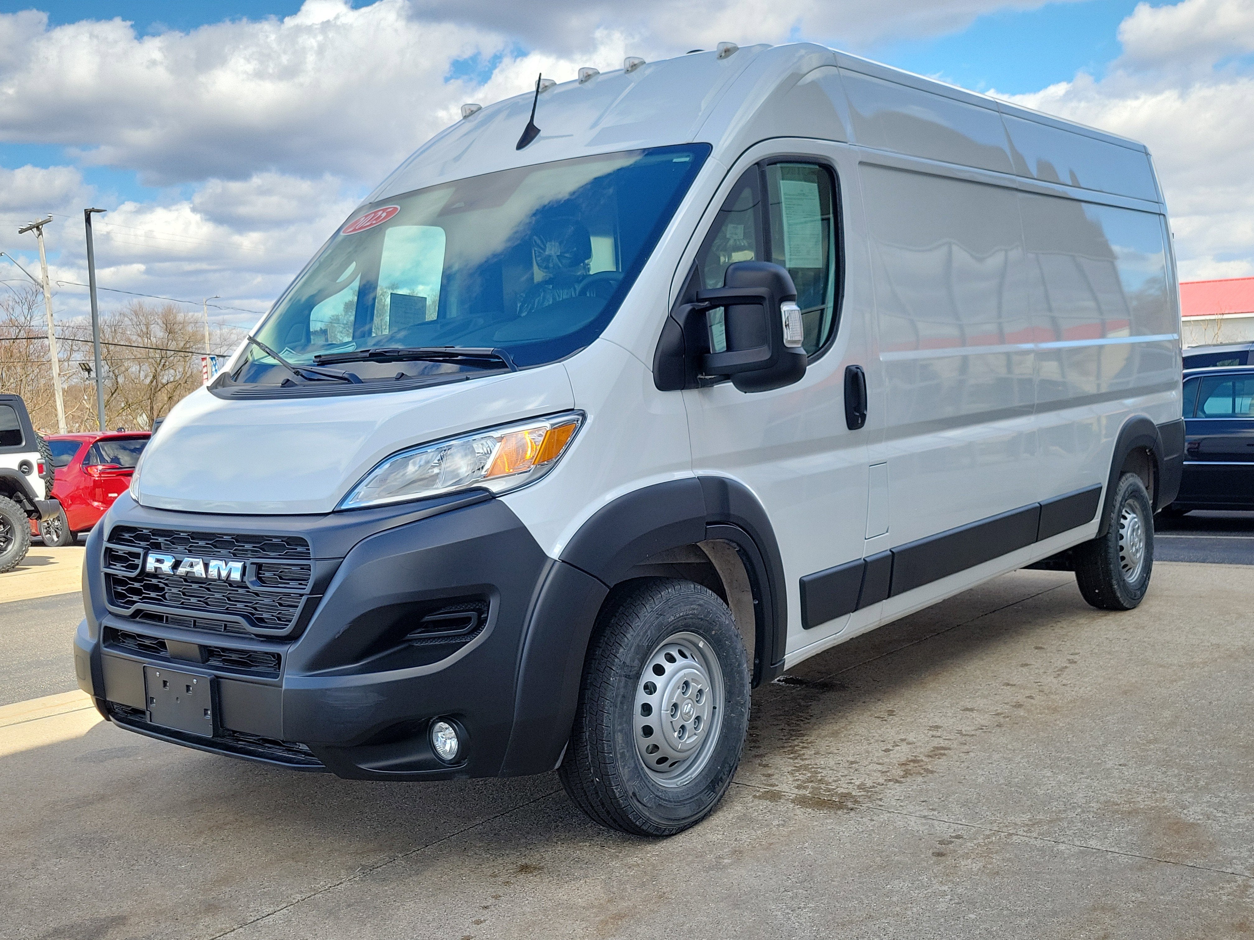 2025 RAM ProMaster 2500 Cargo Van Tradesman High Roof 159' WB w/Pass Seat