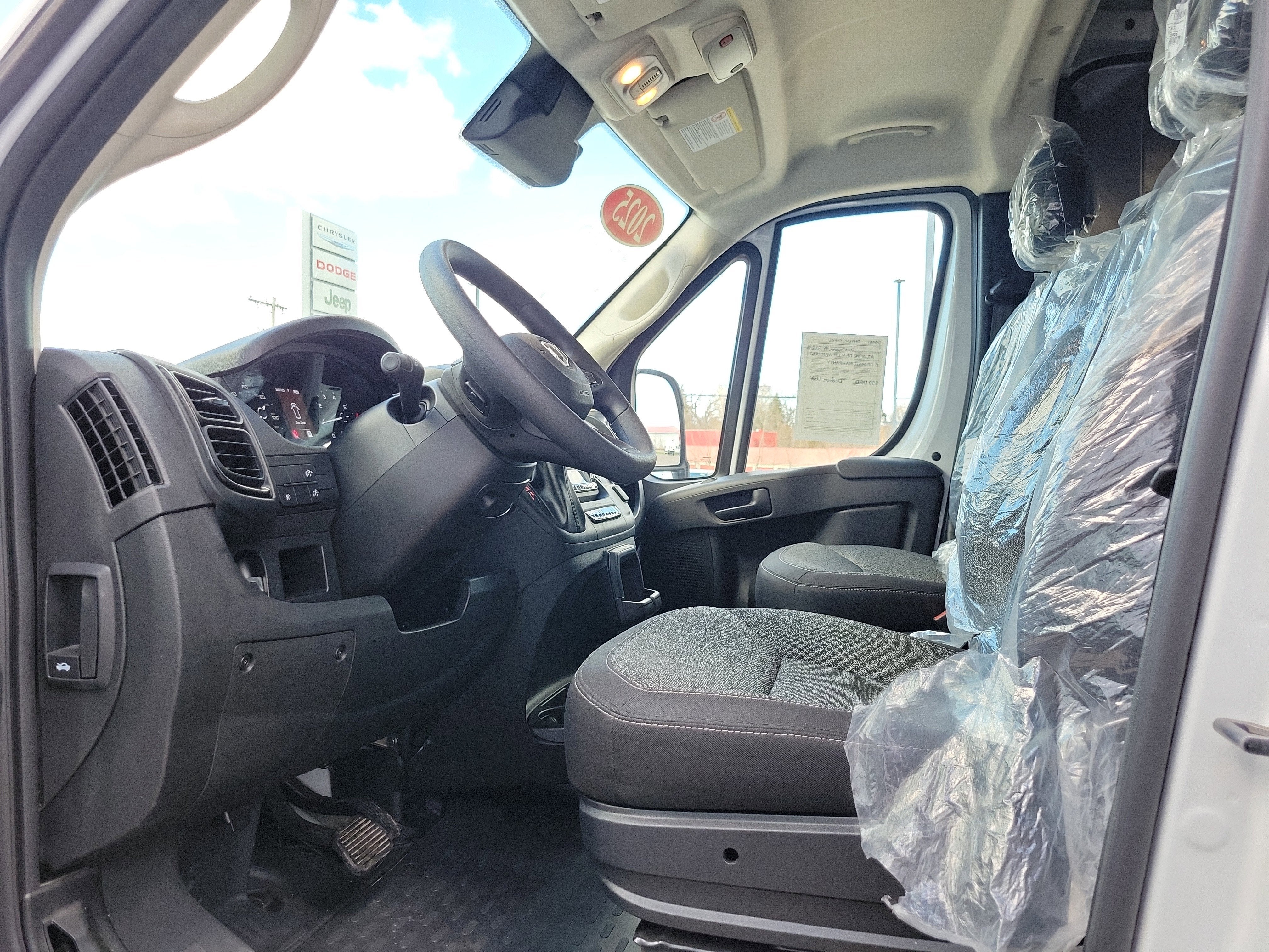 2025 RAM ProMaster 2500 Cargo Van Tradesman High Roof 159' WB w/Pass Seat