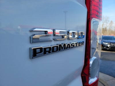 2025 RAM ProMaster 2500 Cargo Van Tradesman High Roof 159' WB w/Pass Seat