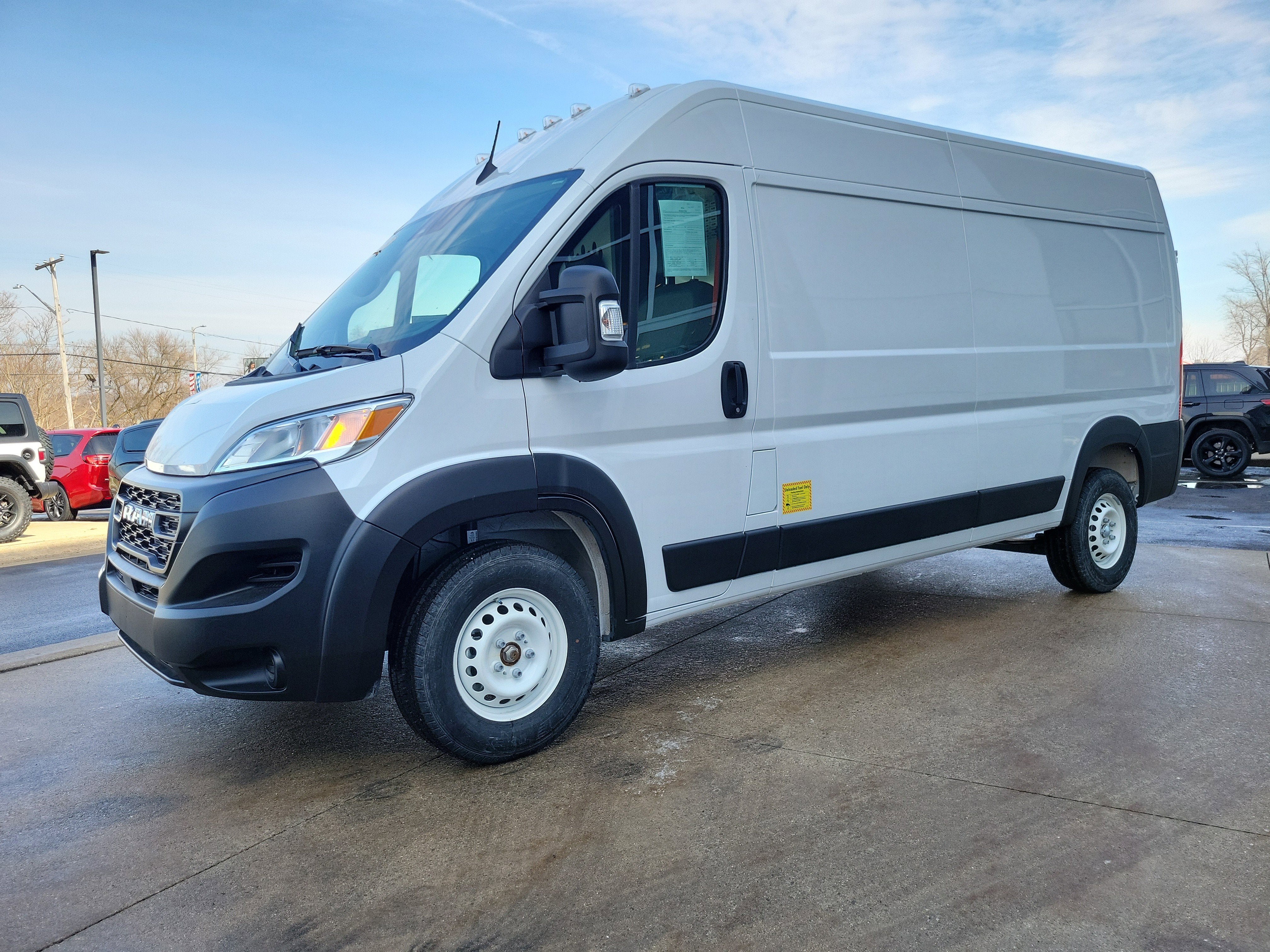 2025 RAM ProMaster 2500 Cargo Van Tradesman High Roof 159' WB w/Pass Seat