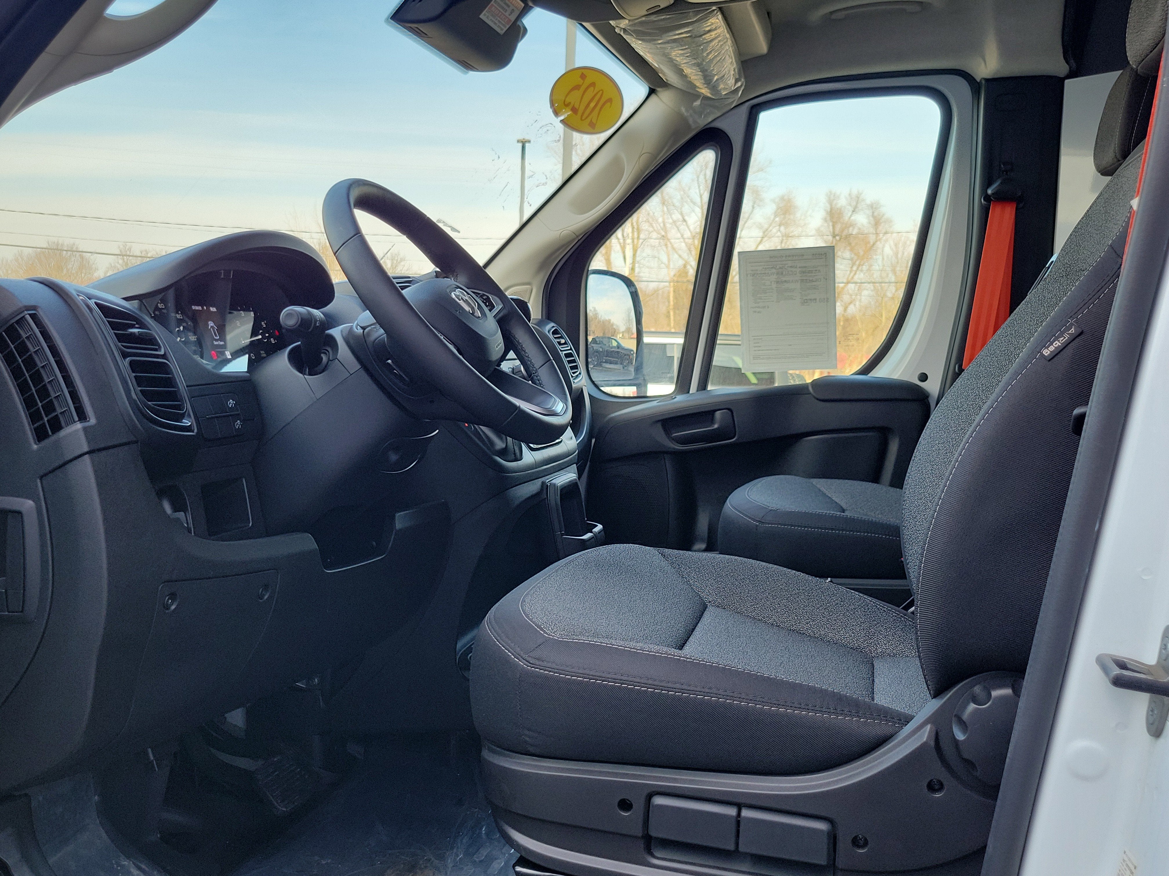 2025 RAM ProMaster 2500 Cargo Van Tradesman High Roof 159' WB w/Pass Seat