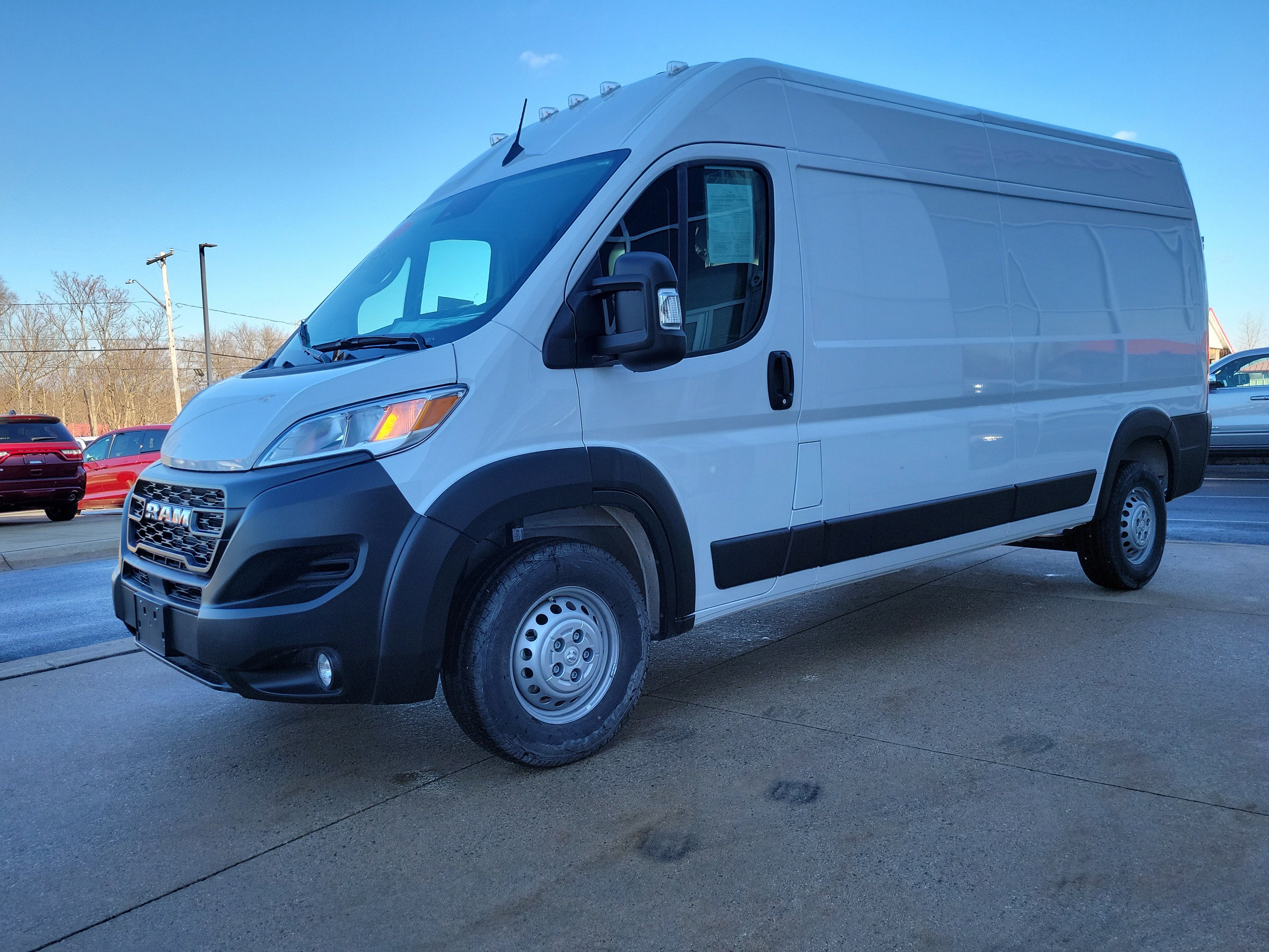 2025 RAM ProMaster 2500 Cargo Van Tradesman High Roof 159' WB w/Pass Seat