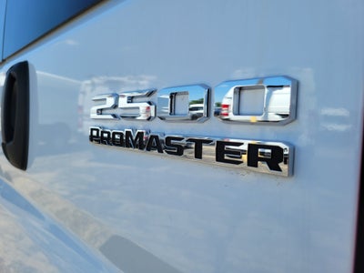 2025 RAM ProMaster 2500 Cargo Van Tradesman Low Roof 136' WB w/Pass Seat