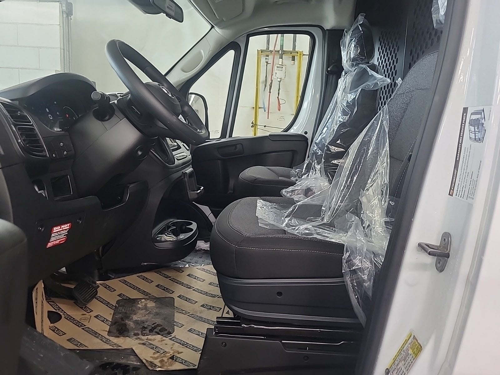 2025 RAM ProMaster 2500 Cargo Van Tradesman Low Roof 136' WB w/Pass Seat