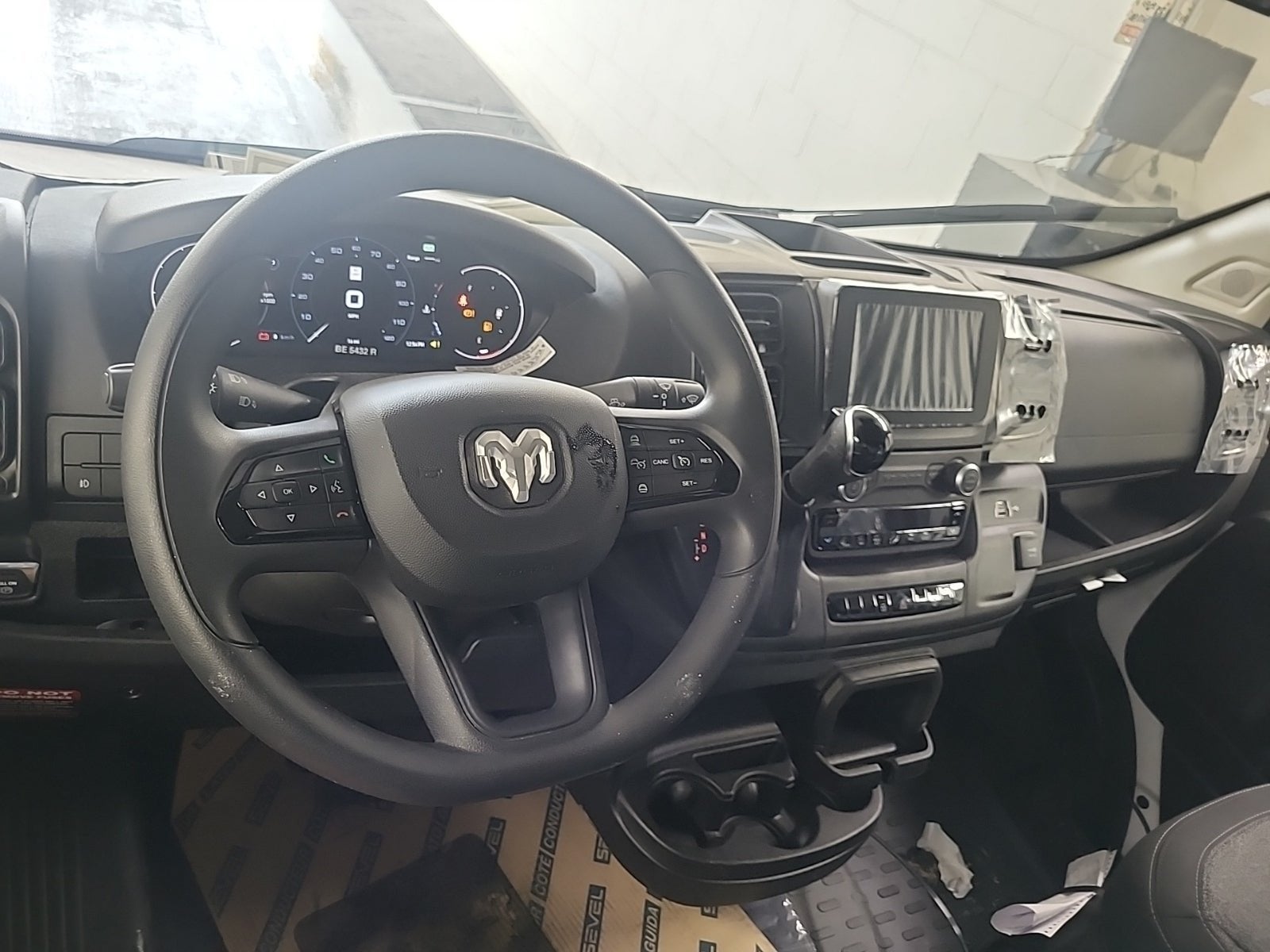 2025 RAM ProMaster 2500 Cargo Van Tradesman Low Roof 136' WB w/Pass Seat