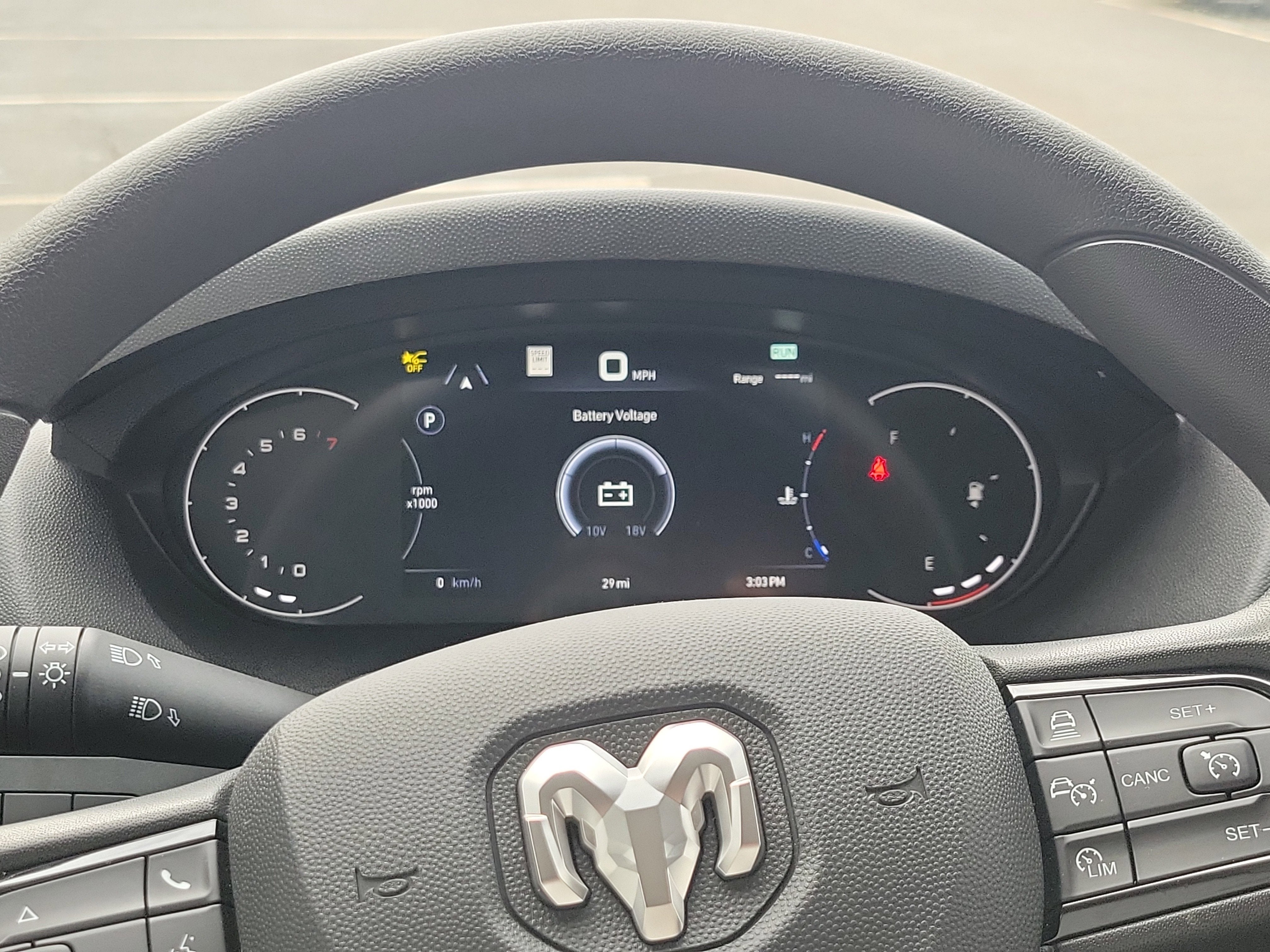 2025 RAM ProMaster 2500 Cargo Van Tradesman Low Roof 136' WB w/Pass Seat