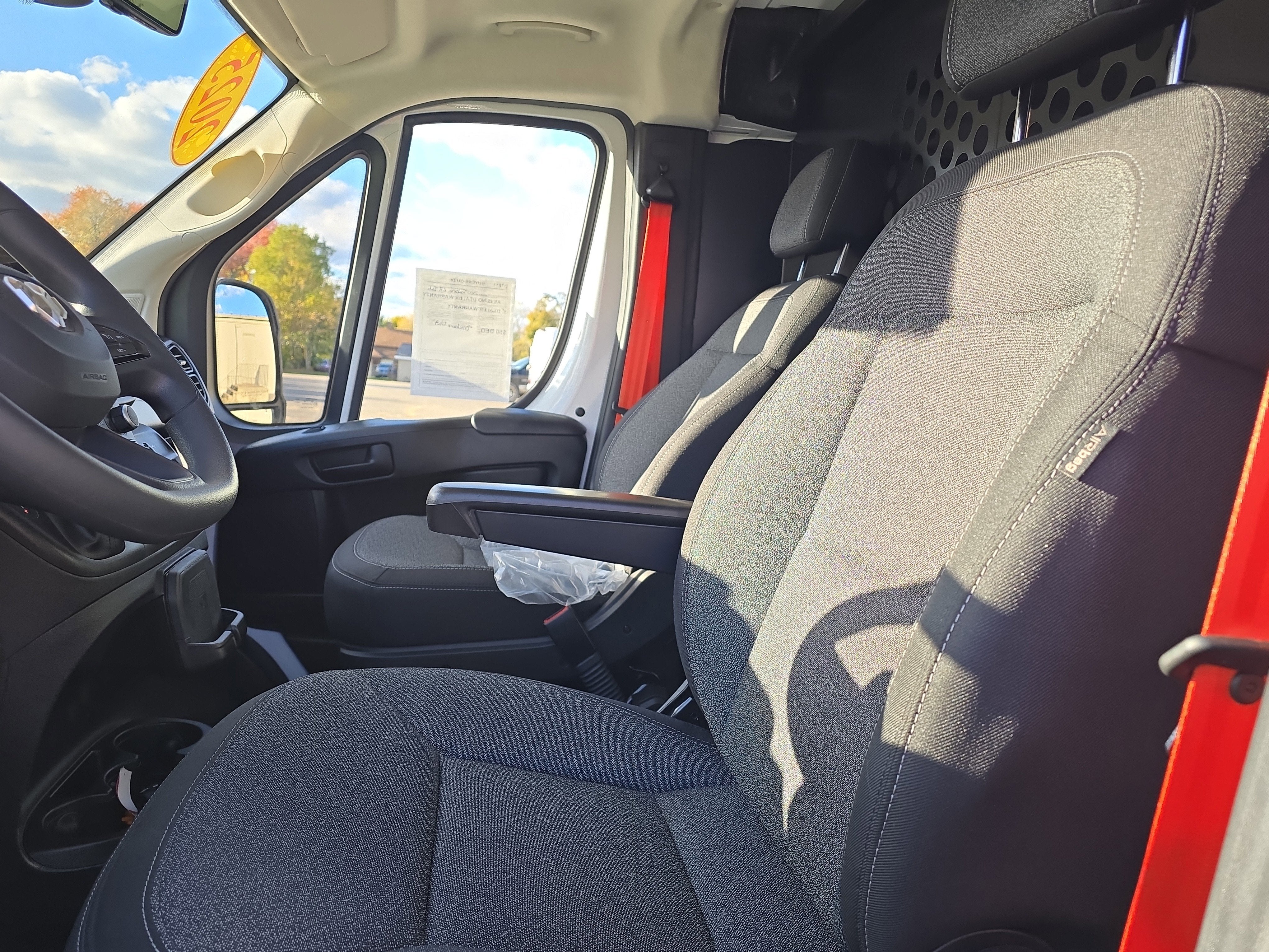 2025 RAM ProMaster 2500 Cargo Van Tradesman Low Roof 136' WB w/Pass Seat