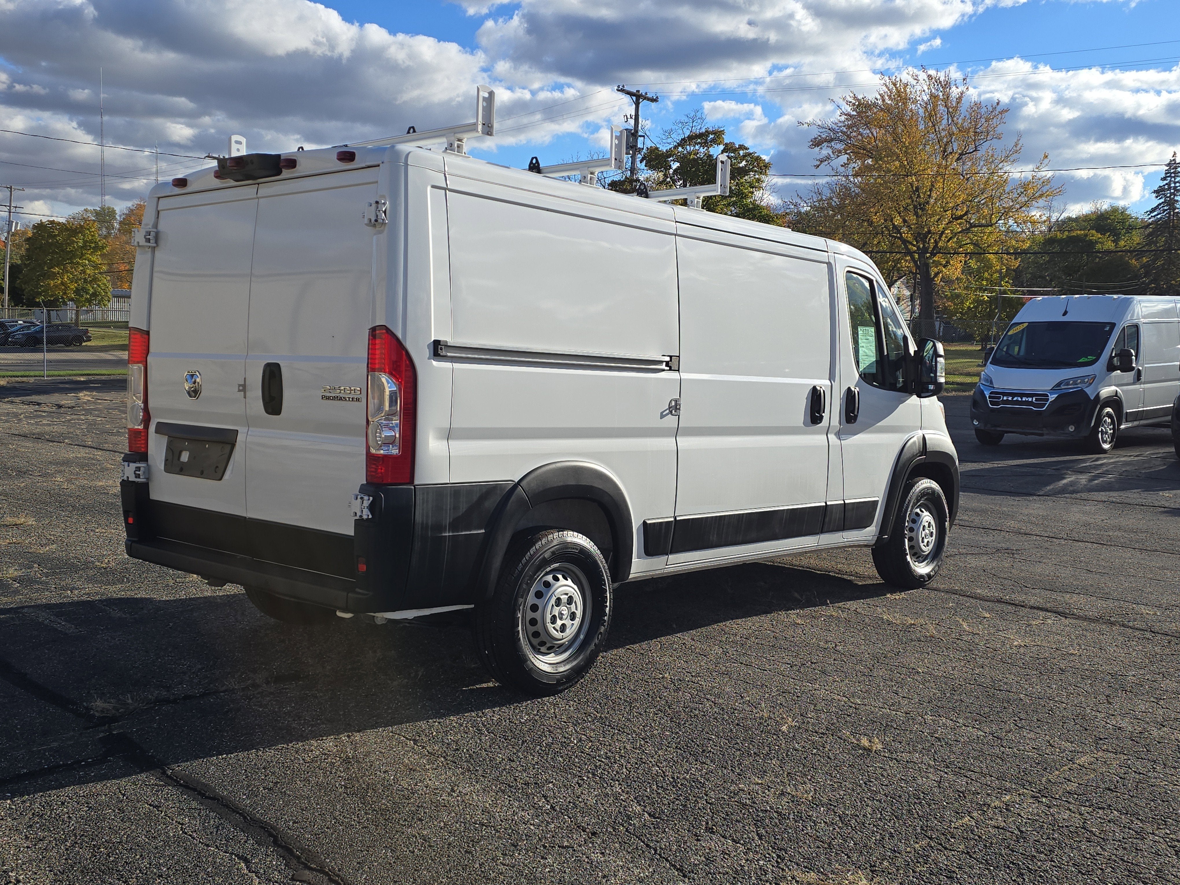 2025 RAM ProMaster 2500 Cargo Van Tradesman Low Roof 136' WB w/Pass Seat
