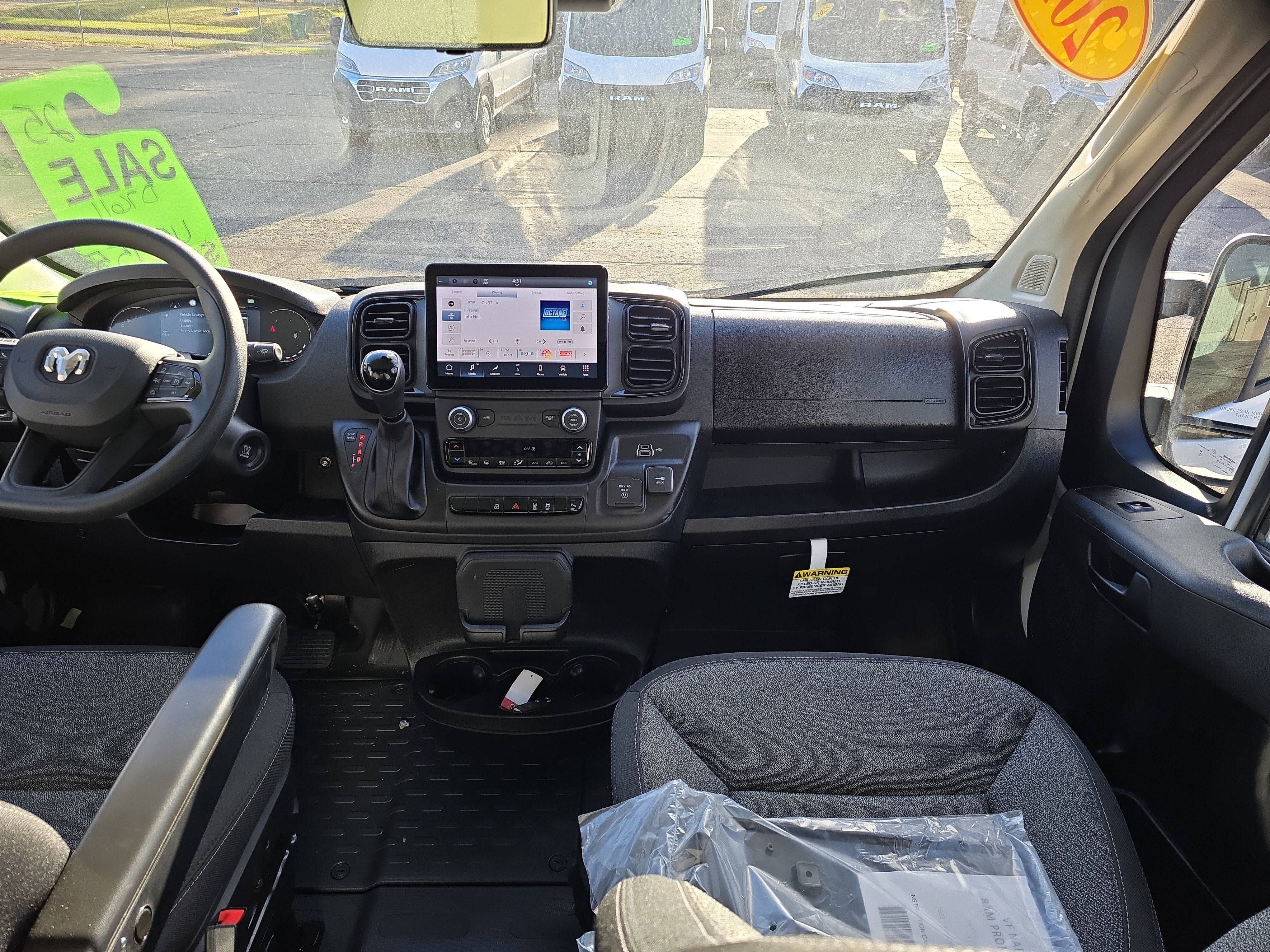 2025 RAM ProMaster 2500 Cargo Van Tradesman Low Roof 136' WB w/Pass Seat