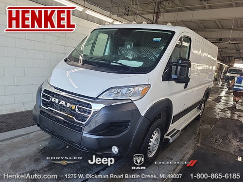 2025 RAM ProMaster 2500 Cargo Van Tradesman Low Roof 136' WB w/Pass Seat