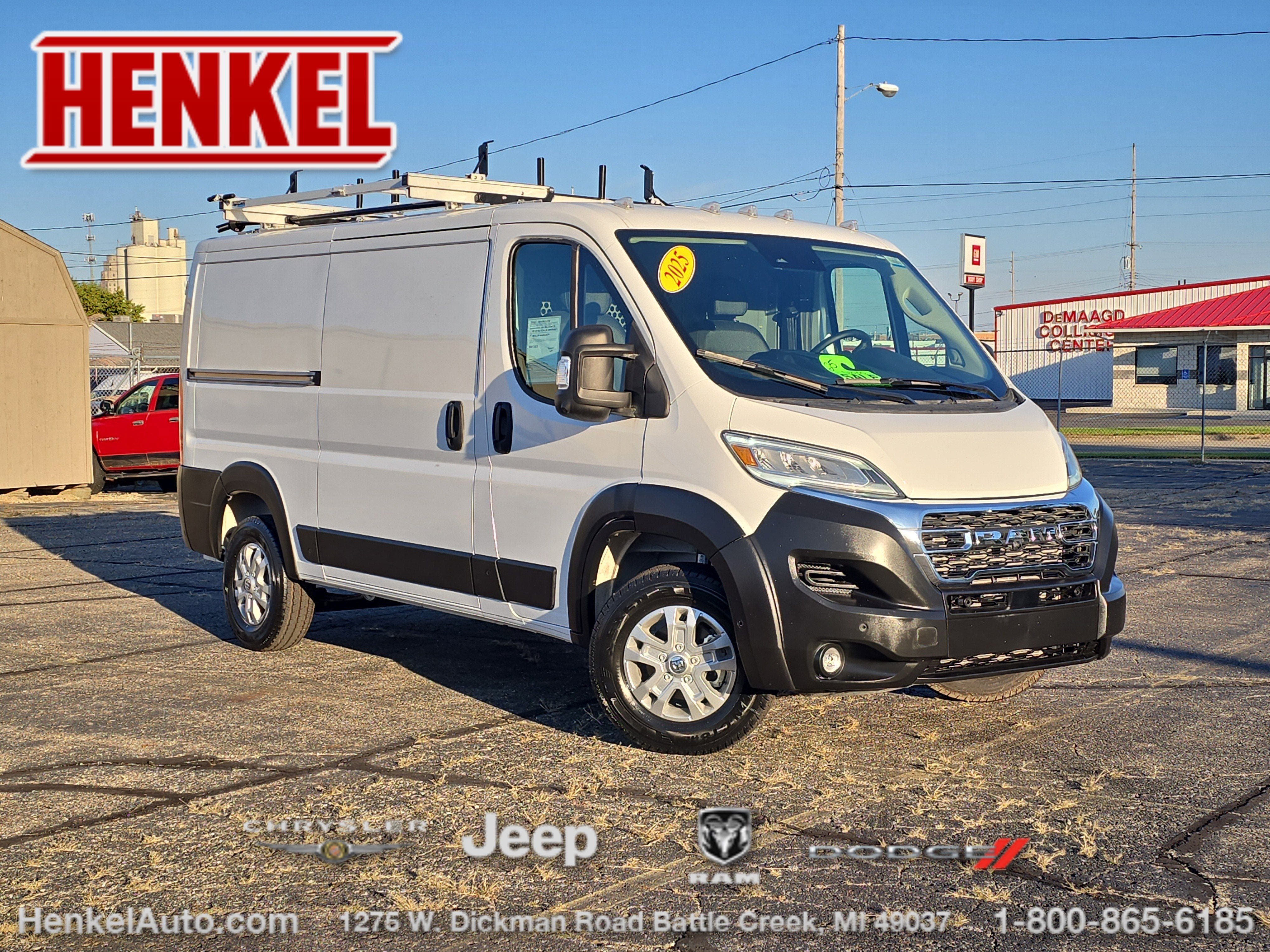2025 RAM ProMaster 2500 Cargo Van SLT Low Roof 136' WB