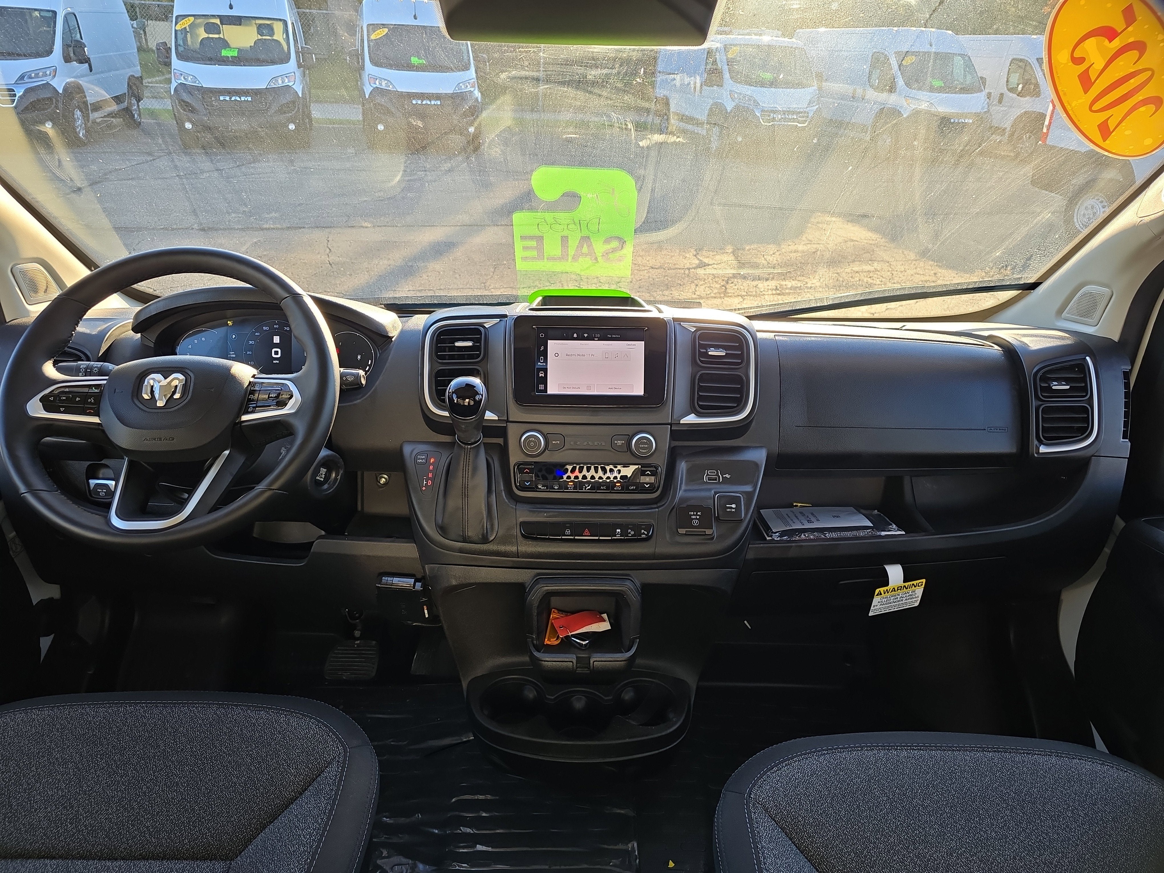 2025 RAM ProMaster 2500 Cargo Van SLT Low Roof 136' WB