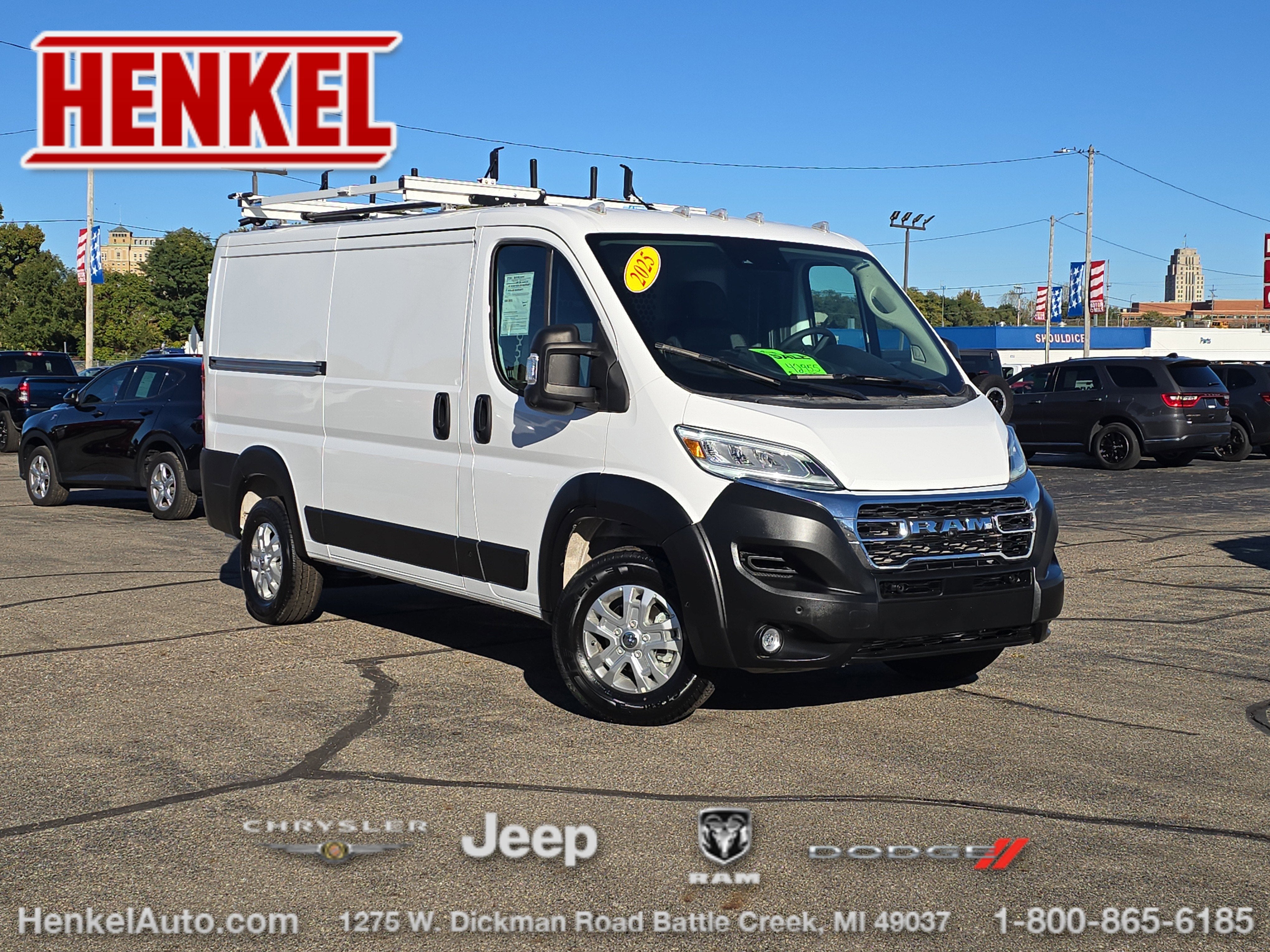 2025 RAM ProMaster 2500 Cargo Van SLT Low Roof 136' WB
