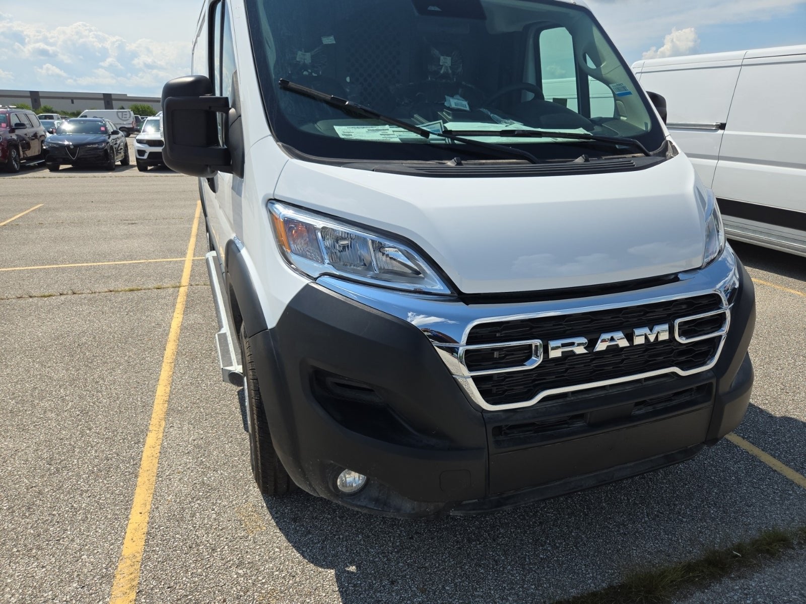2025 RAM ProMaster 2500 Cargo Van Tradesman Low Roof 136' WB w/Pass Seat