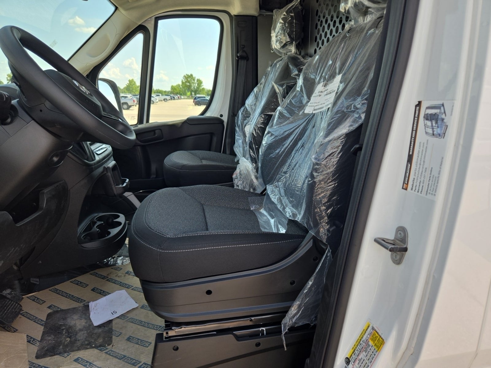 2025 RAM ProMaster 2500 Cargo Van Tradesman Low Roof 136' WB w/Pass Seat