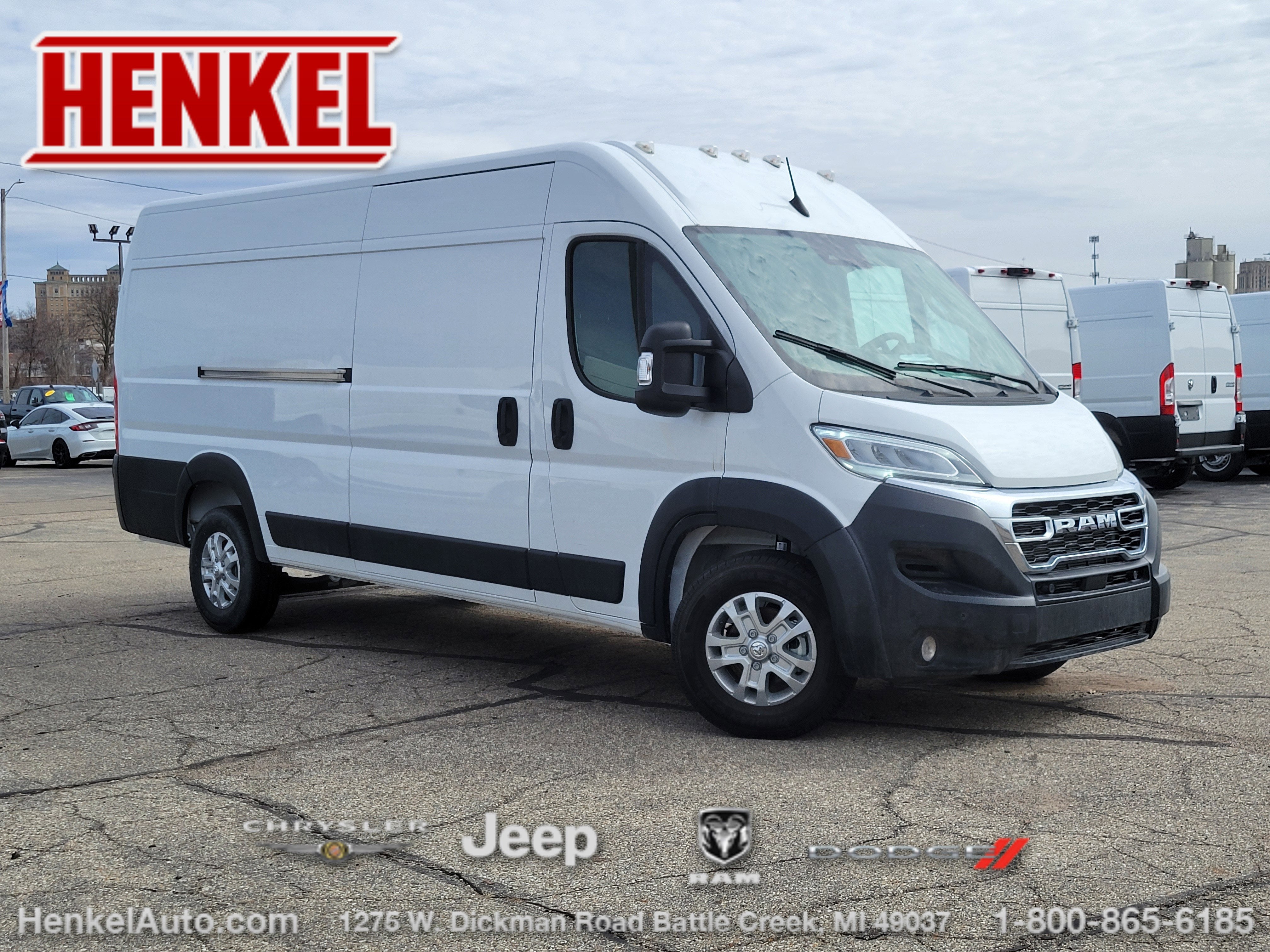 2025 RAM ProMaster 3500 Cargo Van SLT High Roof 159' WB EXT