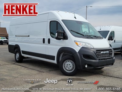 2025 RAM ProMaster 3500 Cargo Van Tradesman High Roof 159' WB EXT