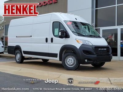 2025 RAM ProMaster 3500 Cargo Van Tradesman High Roof 159' WB EXT